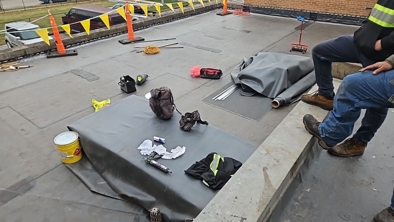 Commercial Roofing Repair using Repair by Absolute Roofing and Construction