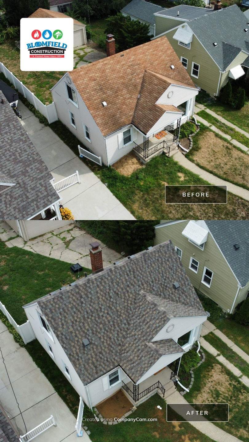 Roof Replacement - Private Residence  by Bloomfield Construction & Restoration