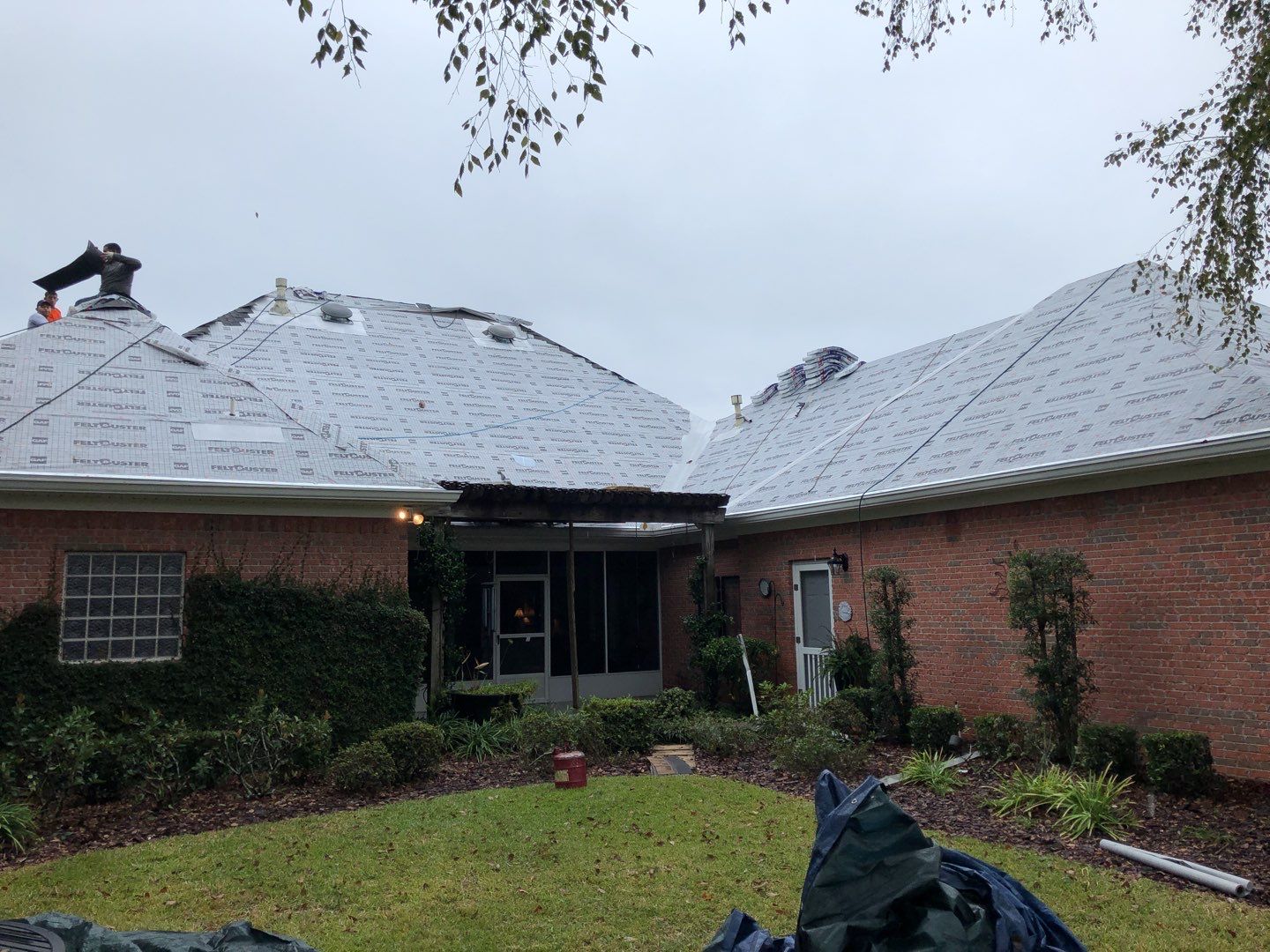 Residential Roofing Installation using Roof Replacement by American Roofing & Construction LLC