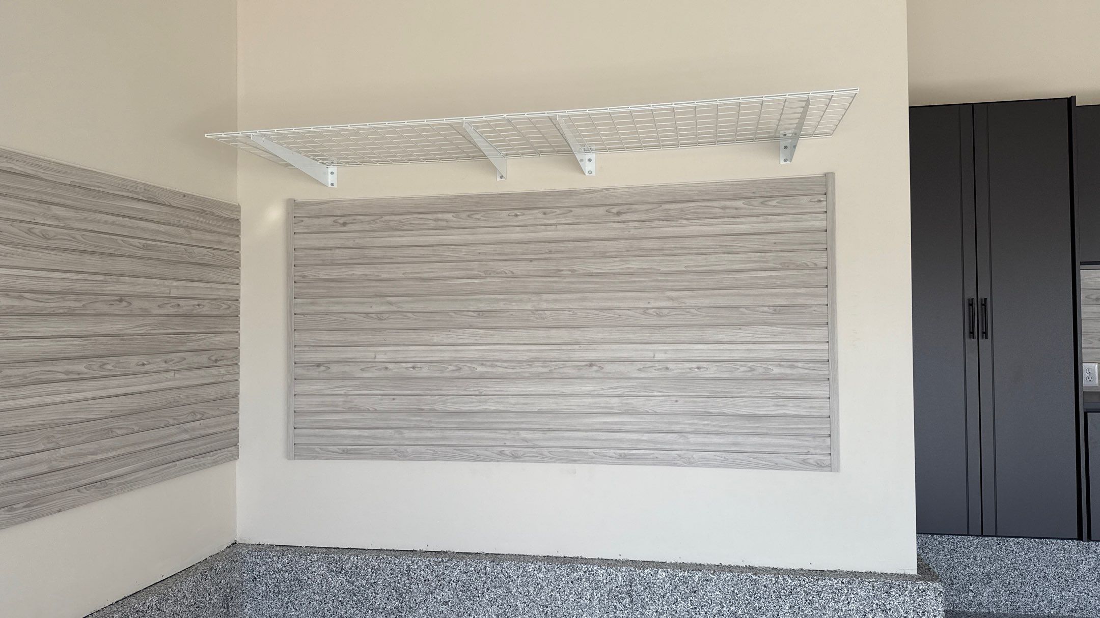 Wendy's Floor And Storage Makes All The Difference by Banner Garage