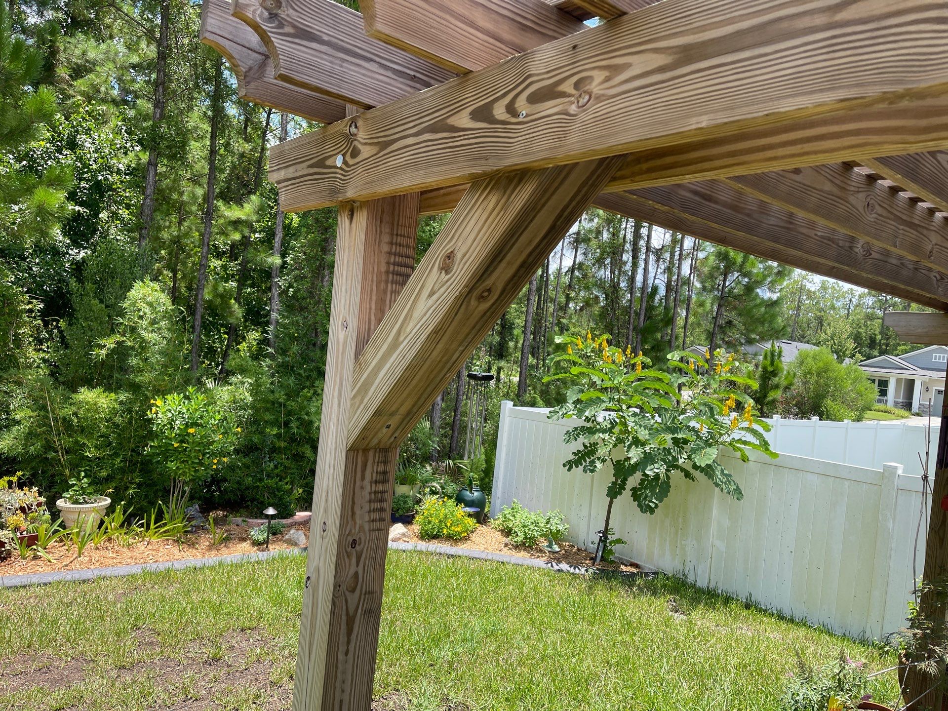 Wood Pergola using Wood Sealant by DuraSeal