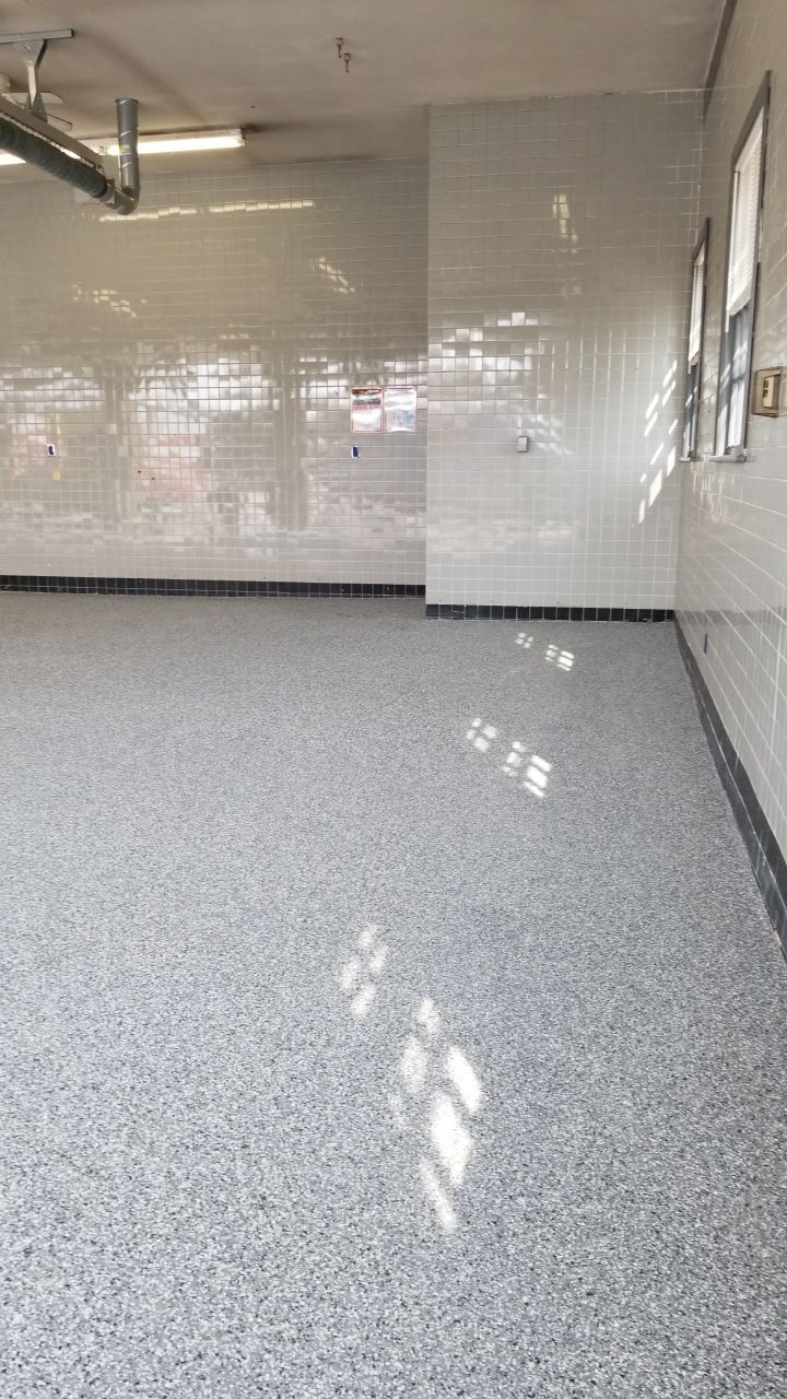 Dover Firehouse with their new Smoke Floor! by Spectrum Painting, LLC