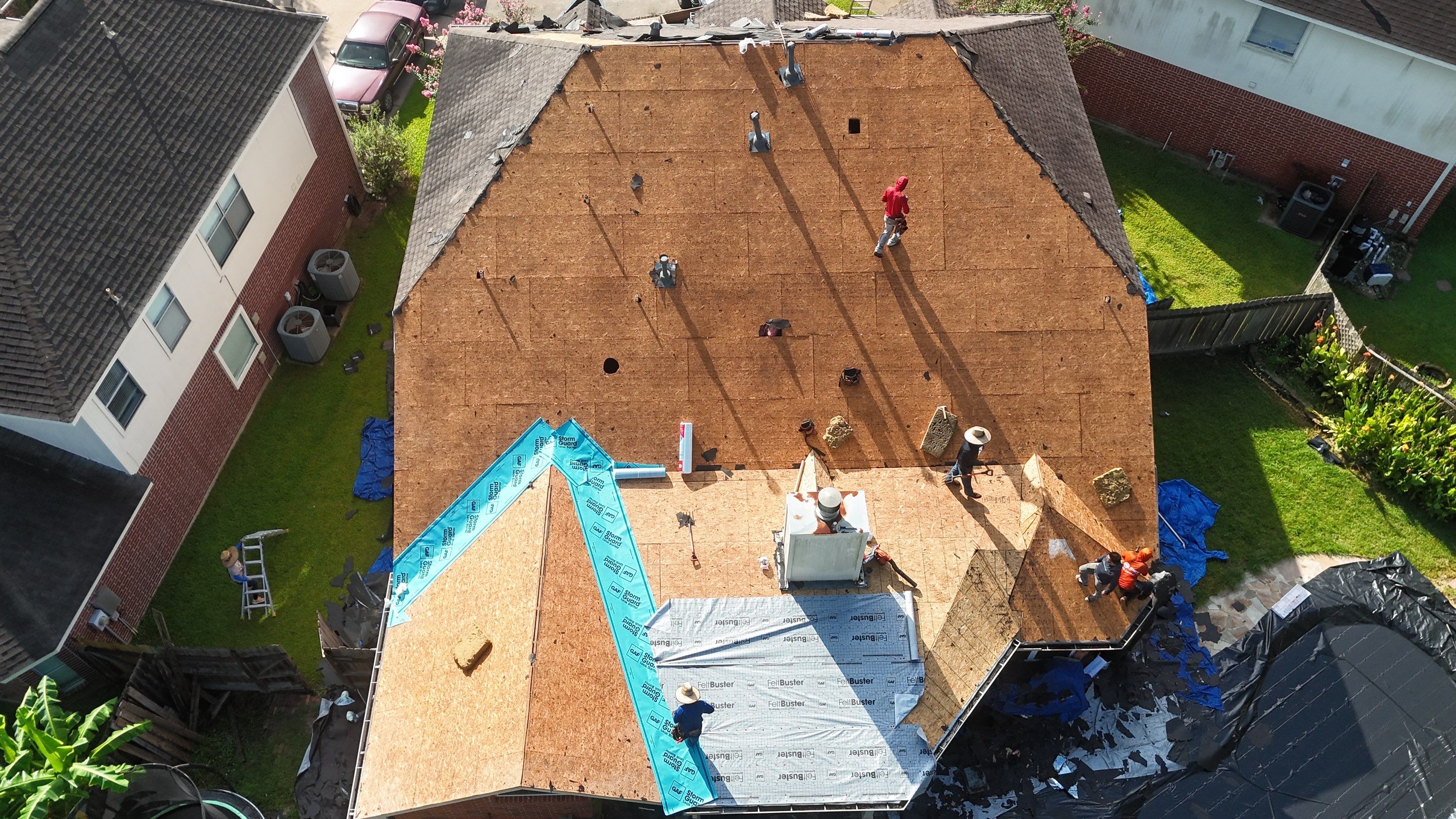 Roof Replacement for Two-Story Brick Home in Katy, TX by Onit Roofing LLC