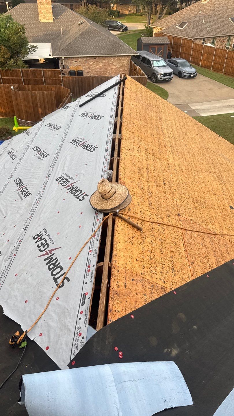Project in Garland by Rhino Roofing and General Contracting, LLC