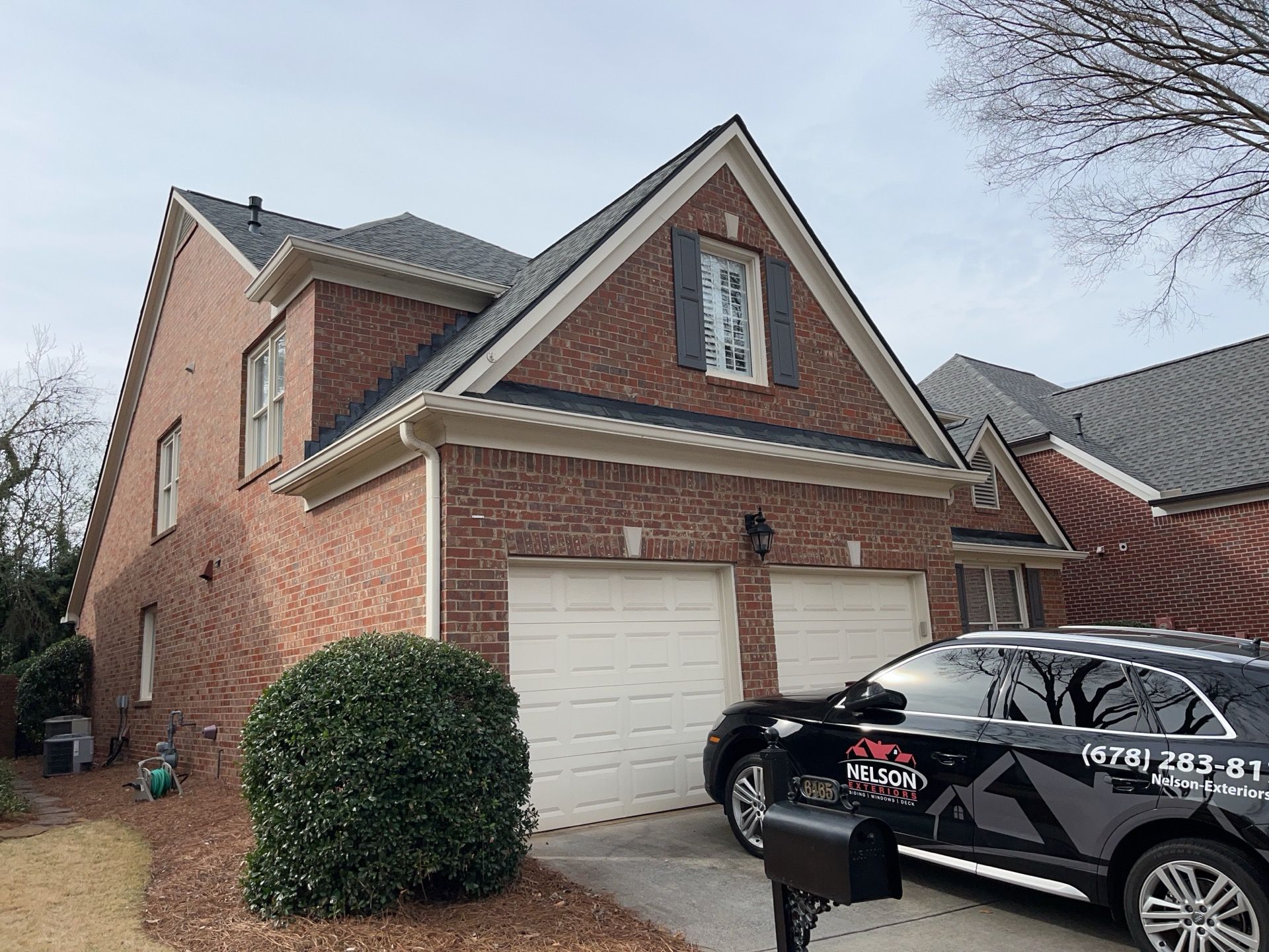 Rotten Wood Replacement, Exterior Paint, and Gutter Replacement by Nelson Exteriors 