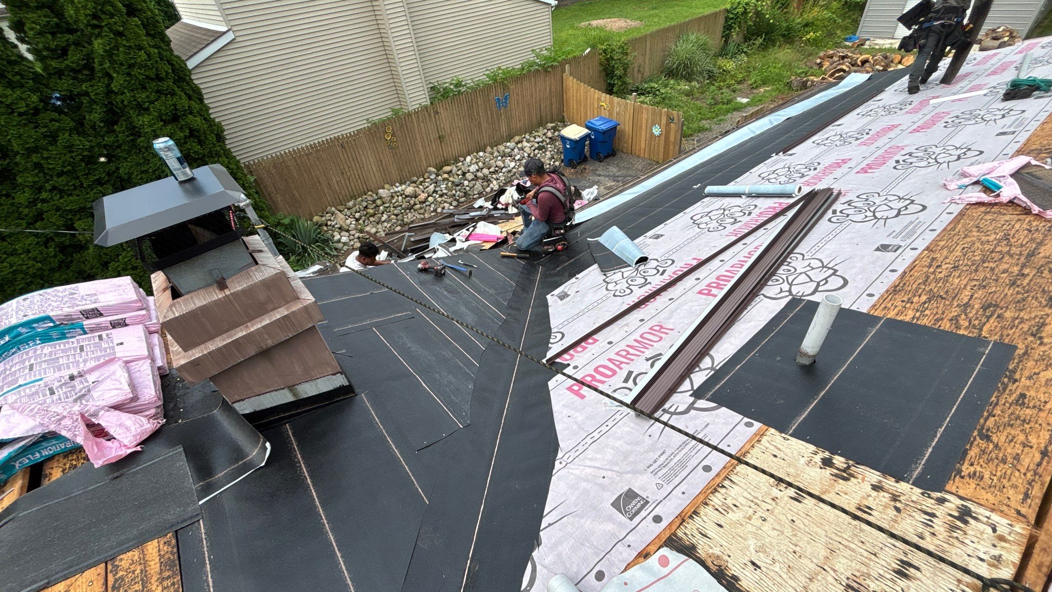 Roof Replacement using Owens Corning Summer Harvest by 180 Contractors