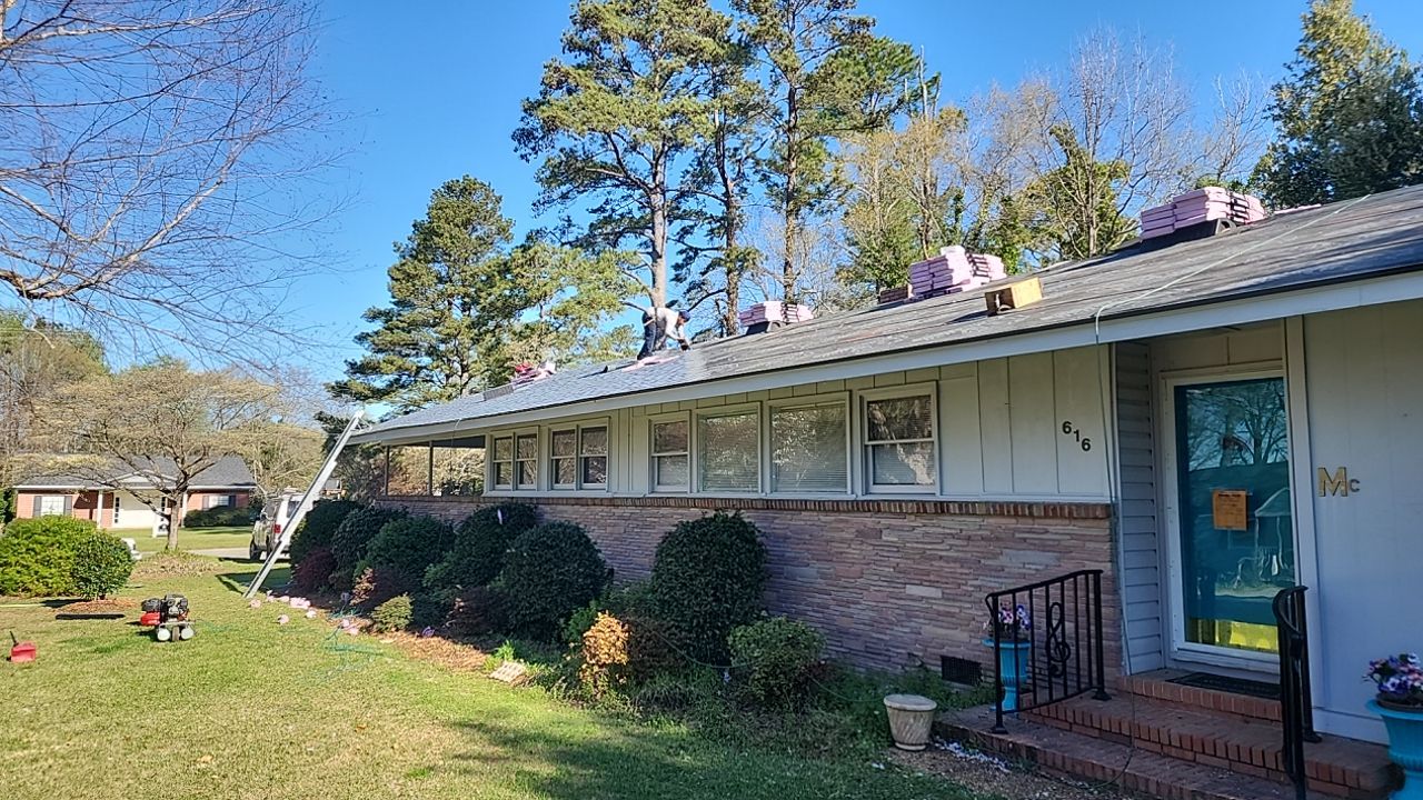 Residential Roofing Installation using Owens Corning Duration-Harbor Blue  by Indigo State Roofing