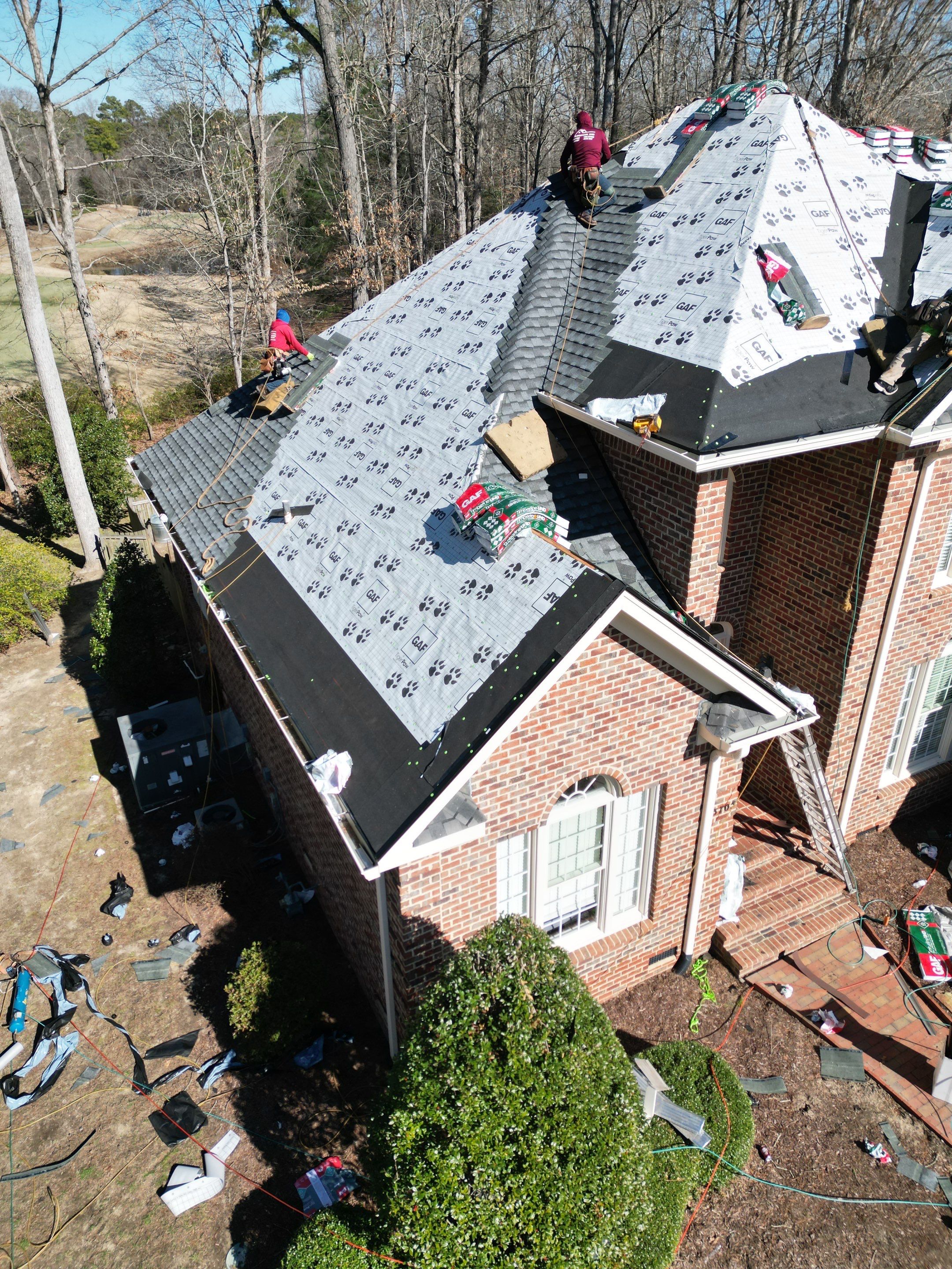 Roof Replacement - GAF Timberline Ultra HDZ Slate  by Pro Performance Roofing