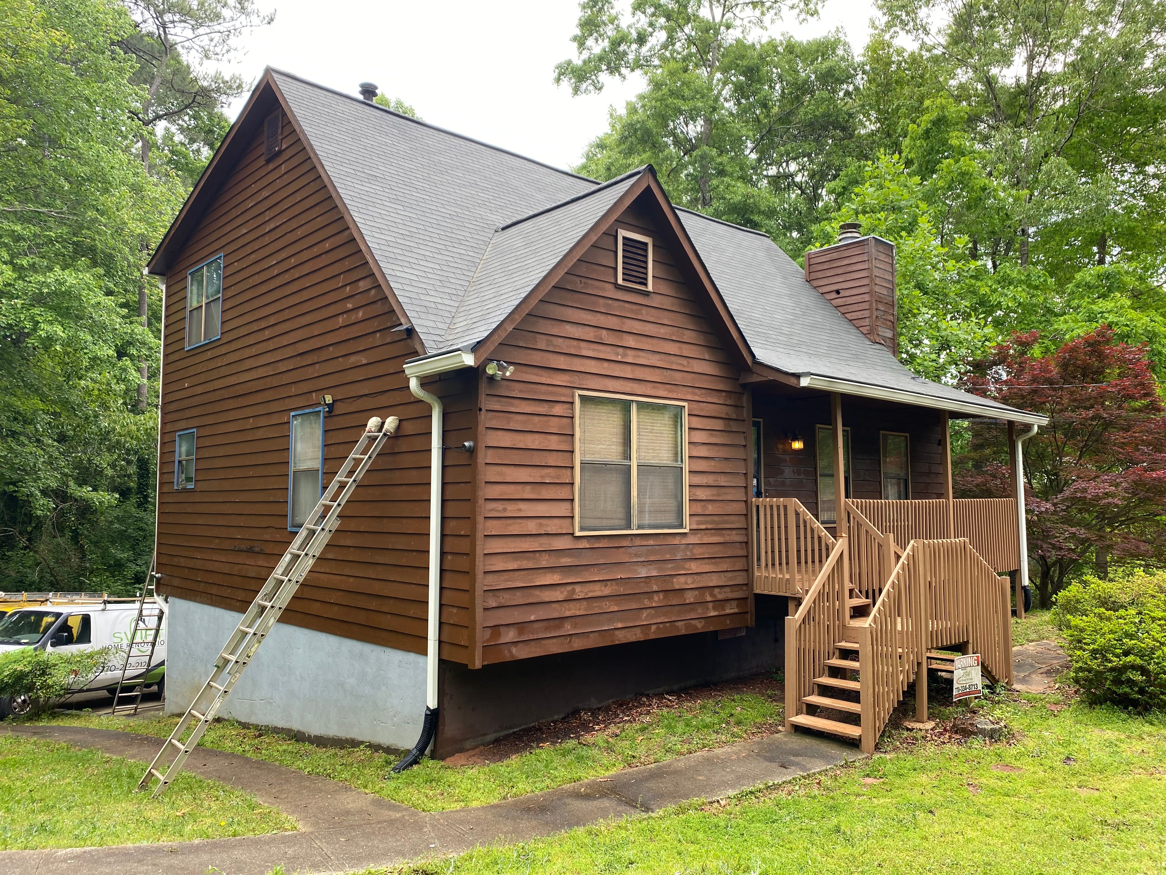 Full Exterior Painting in Kennesaw by Swift Home Renovations