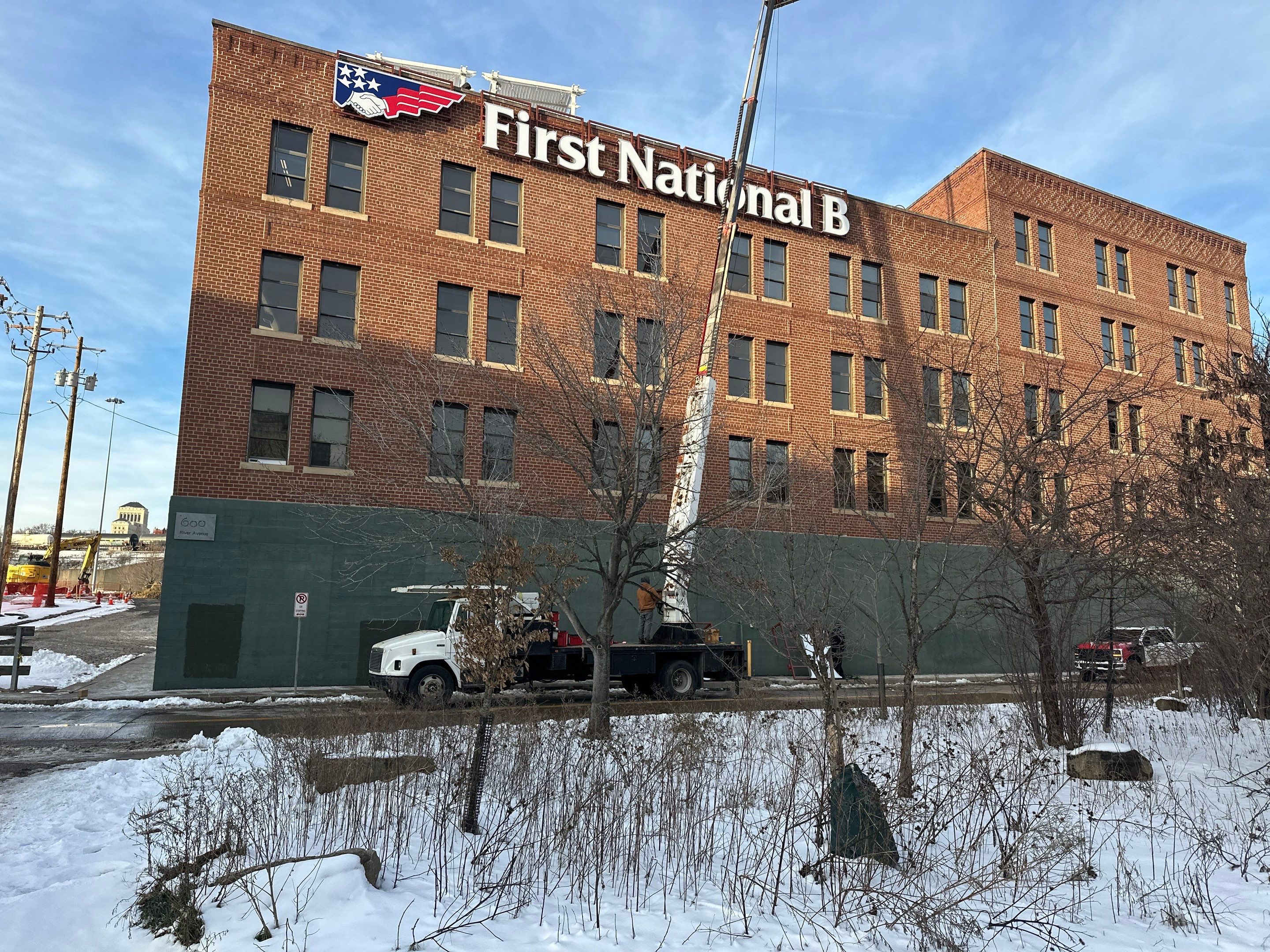 First National Bank Pittsburgh by SIGNARAMA MONROEVILLE (Metro Pittsburgh)