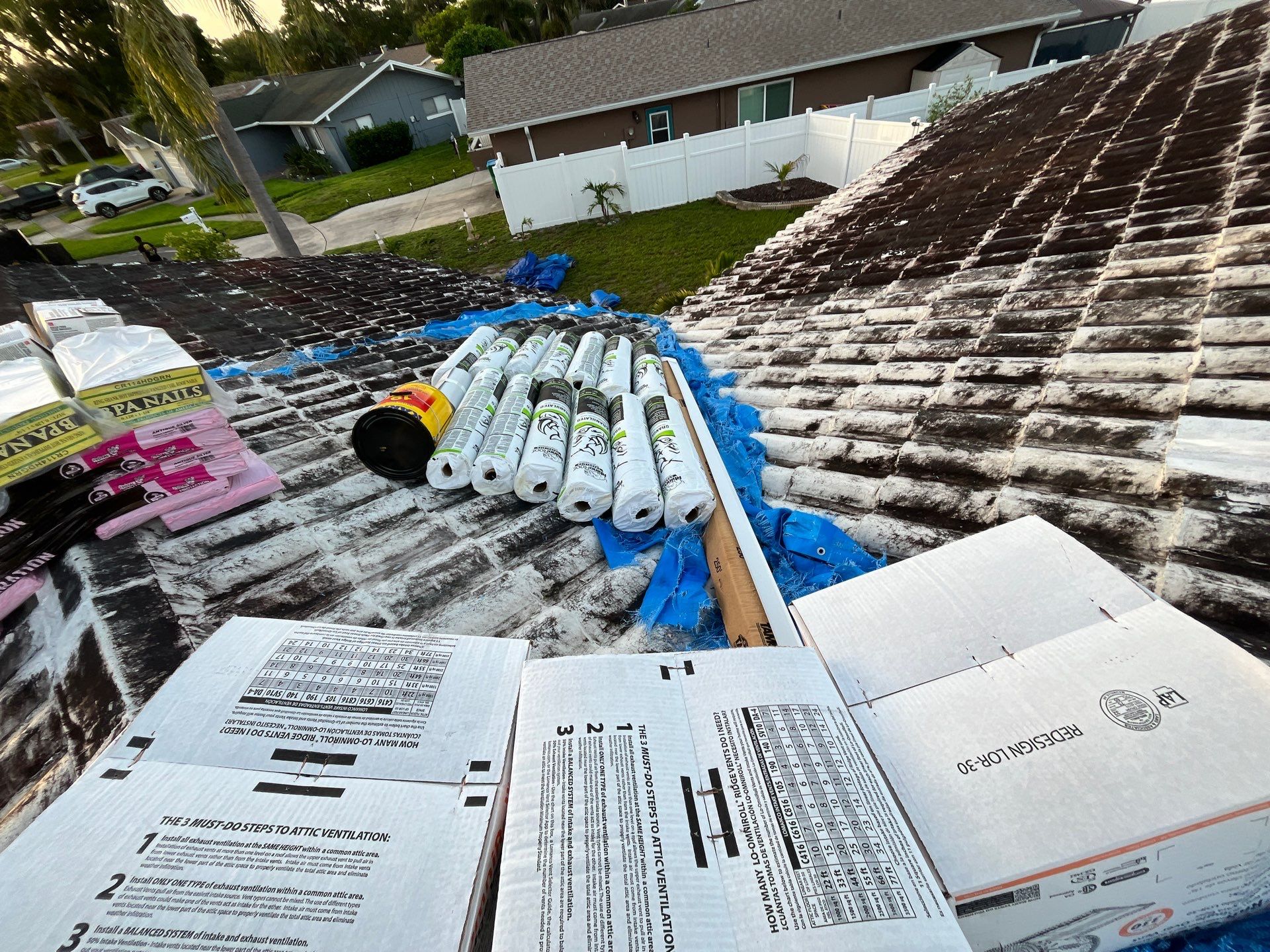 Project in St. Petersburg 33709 by Mitchell Roofing Company LLC 