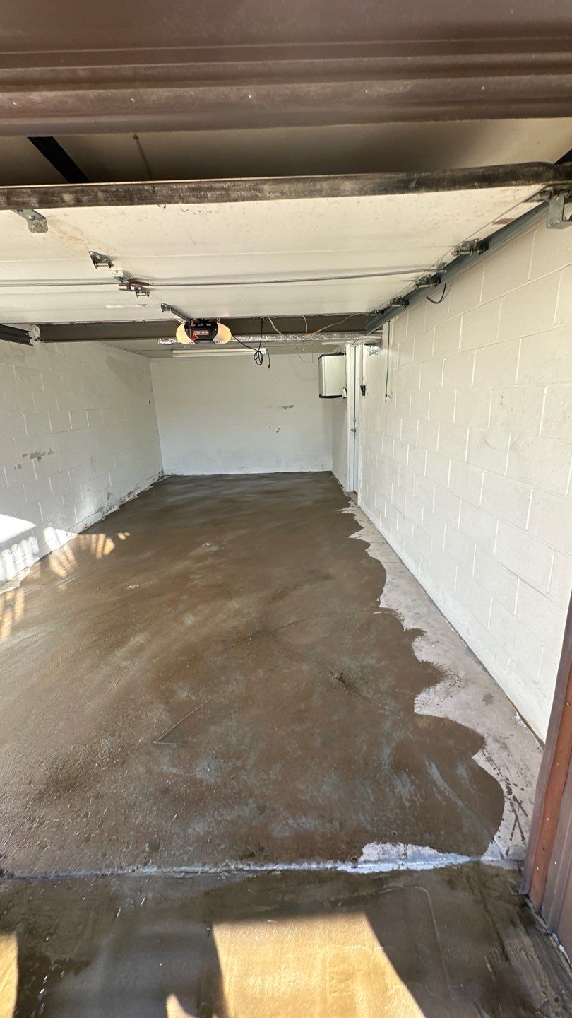 Porch + Garage Project in McKees Rocks by Floors in a Day, Inc