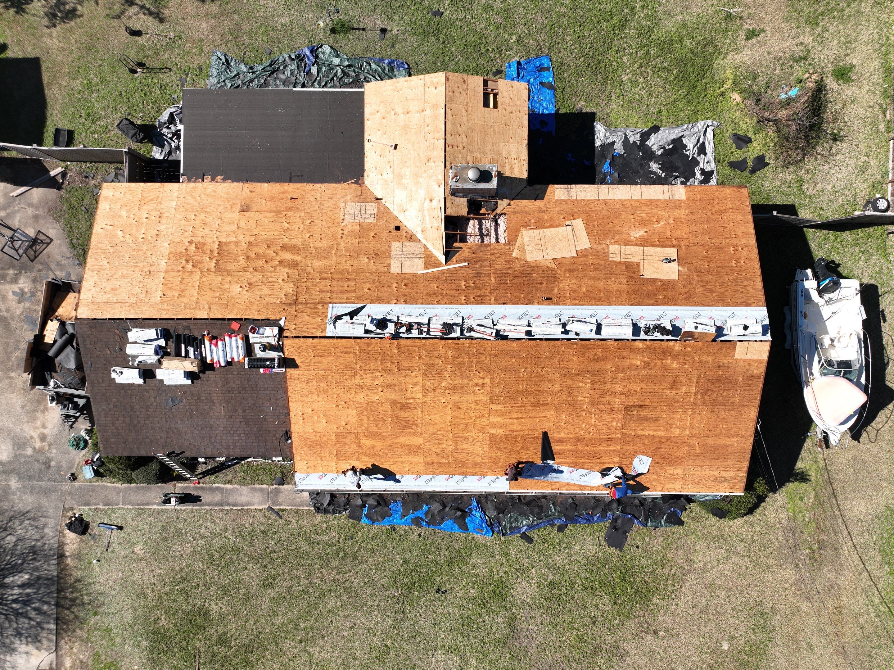 Residential Roofing Installation by Sammi’s Roofing 