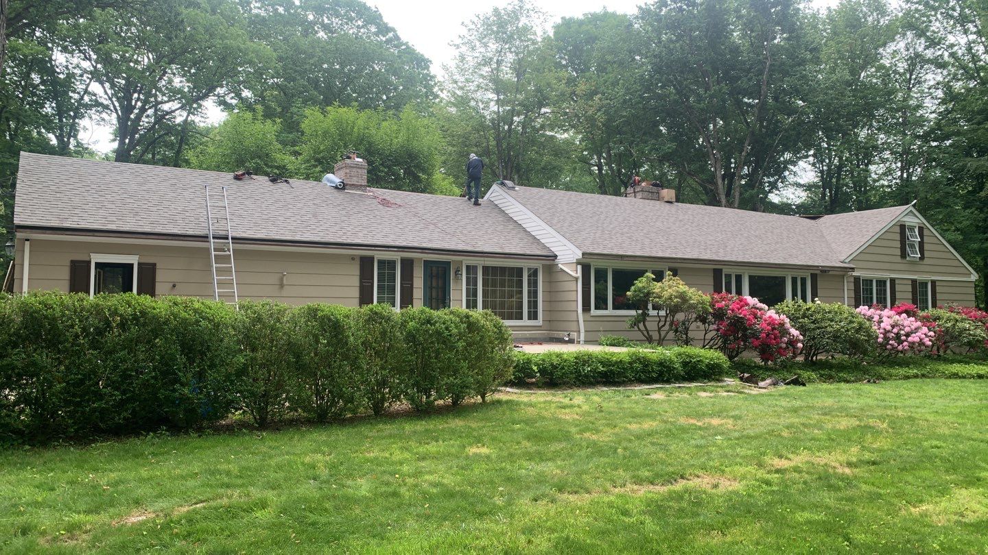 Commercial Roofing Installation using Owens Corning Duration Driftwood by A Plus Exterior