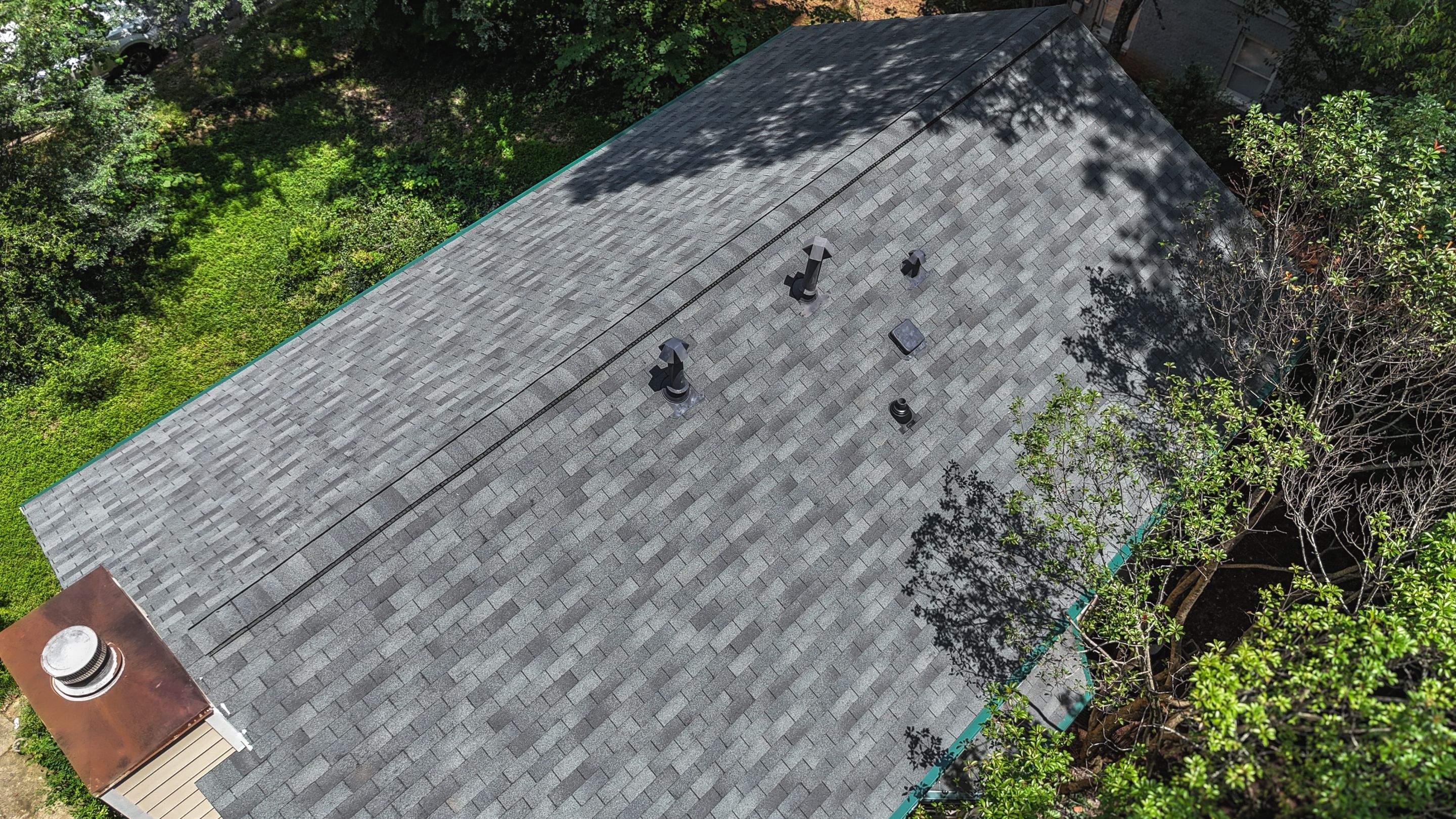 Roof Replacement using GAF Royal Sovereign Slate 3-Tab Roof Shingles by Nelson Exteriors 