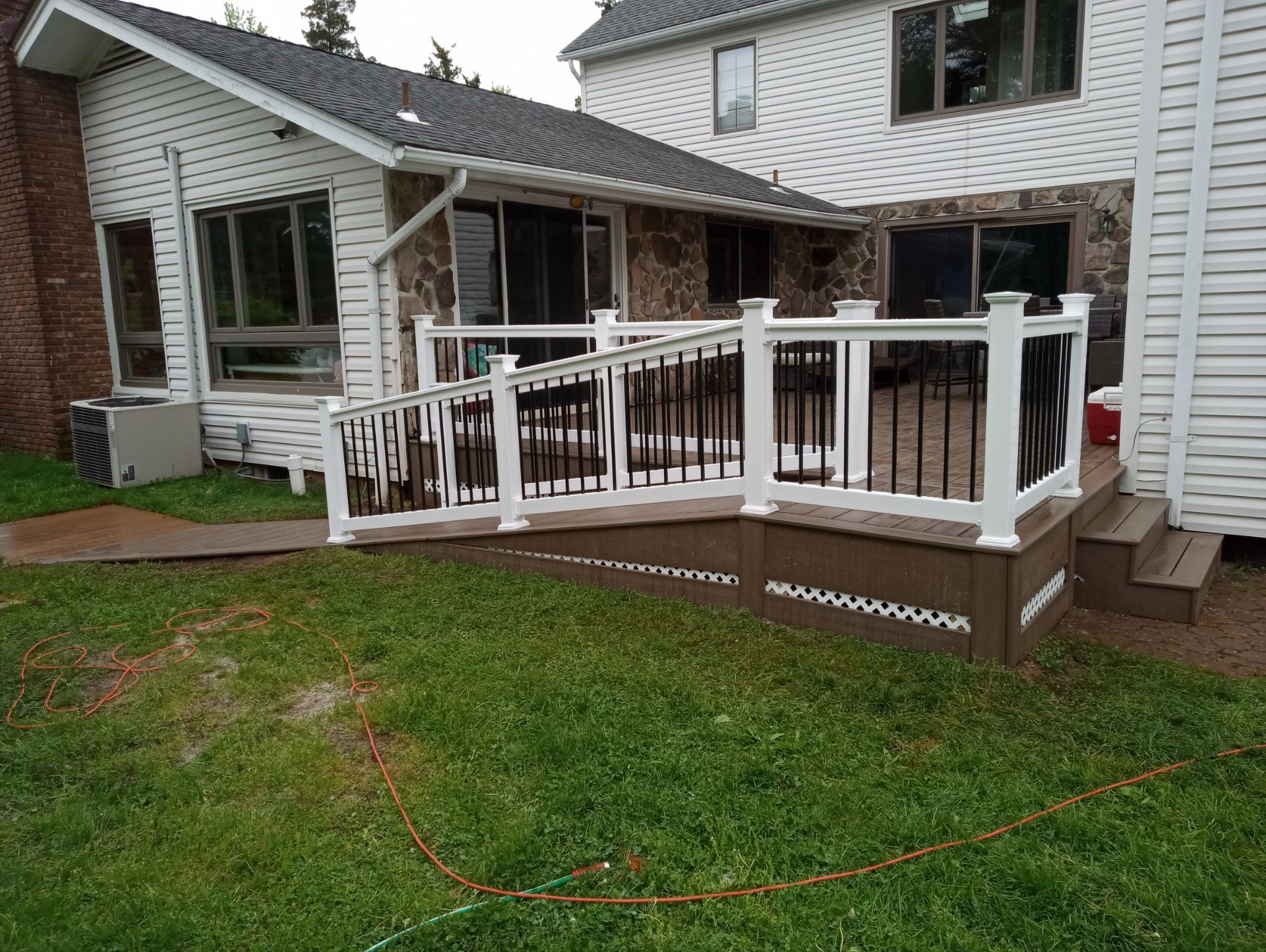 Deck Resurface with Access Ramp  by deck guardian