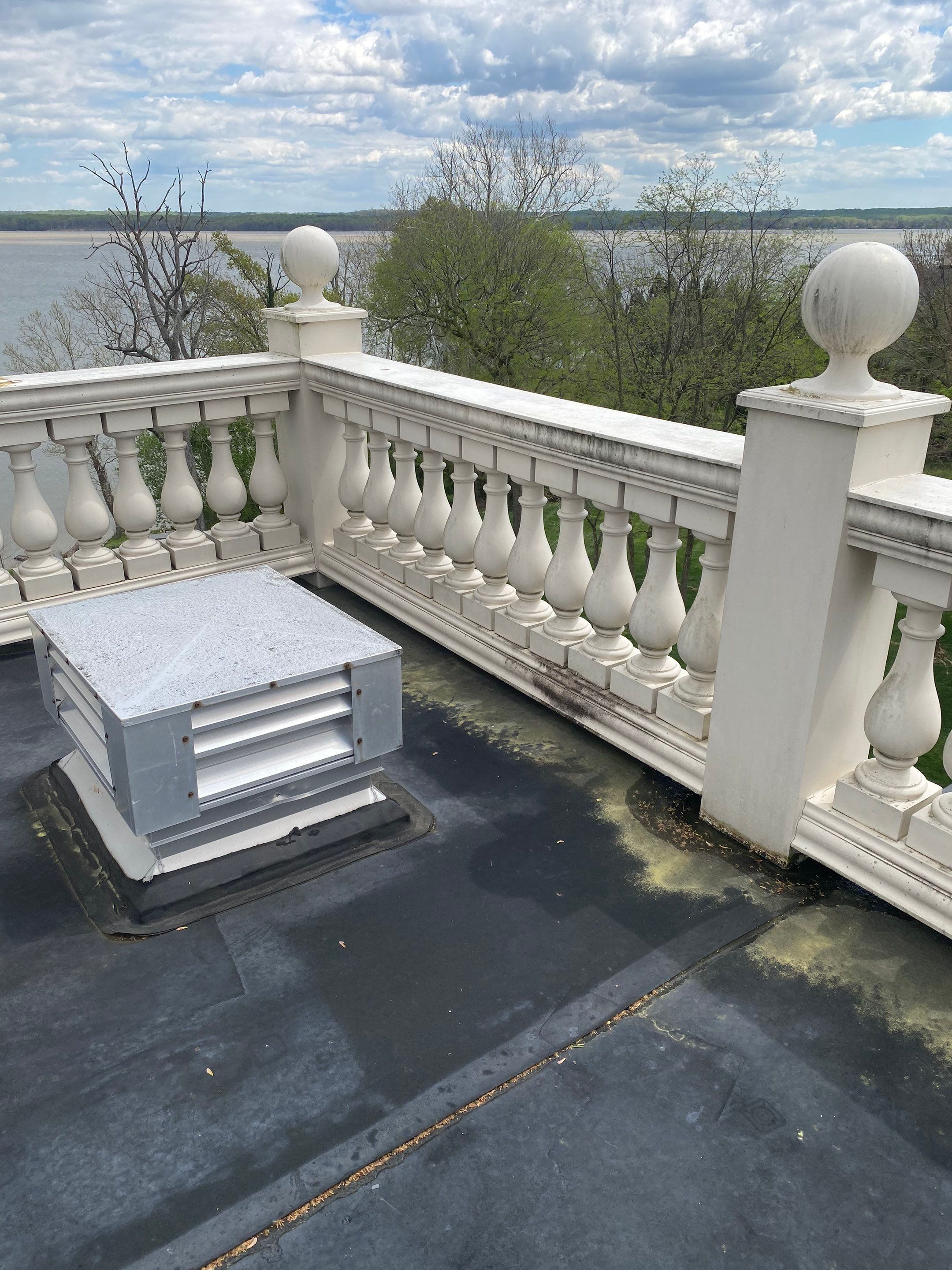 Lorton: EPDM Flat Roof with Partial Slate Replacement by RM Banning, Inc.