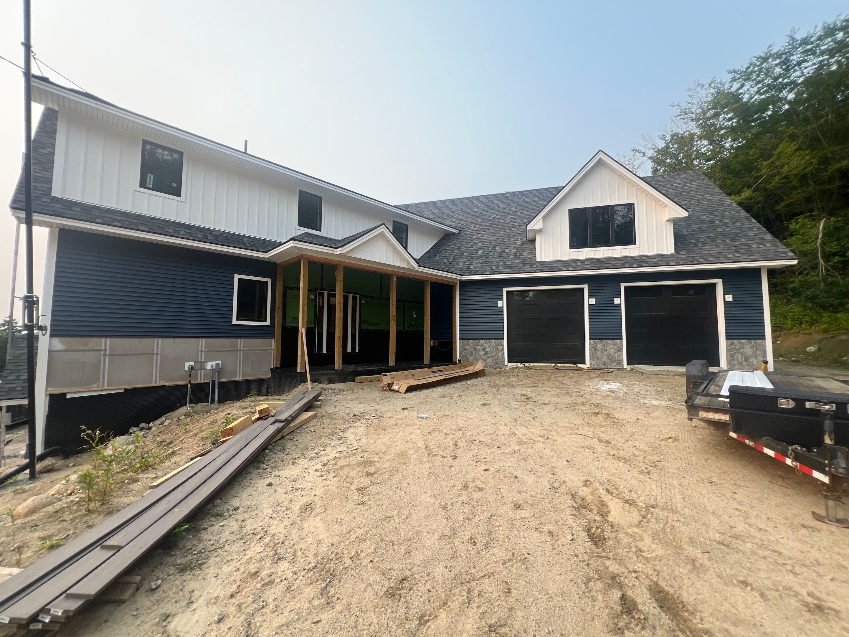 Siding Project in Antrim, NH (UPDATE) by Tall pine roofing