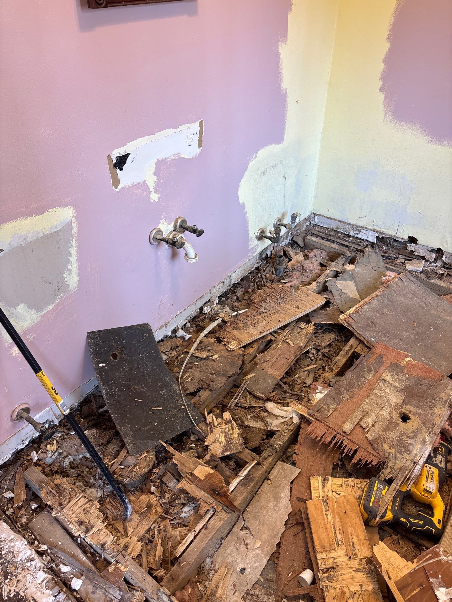 Custom Bathroom Remodel and Marble Tile Installation in Bellevue by Footprints Floors Kentucky