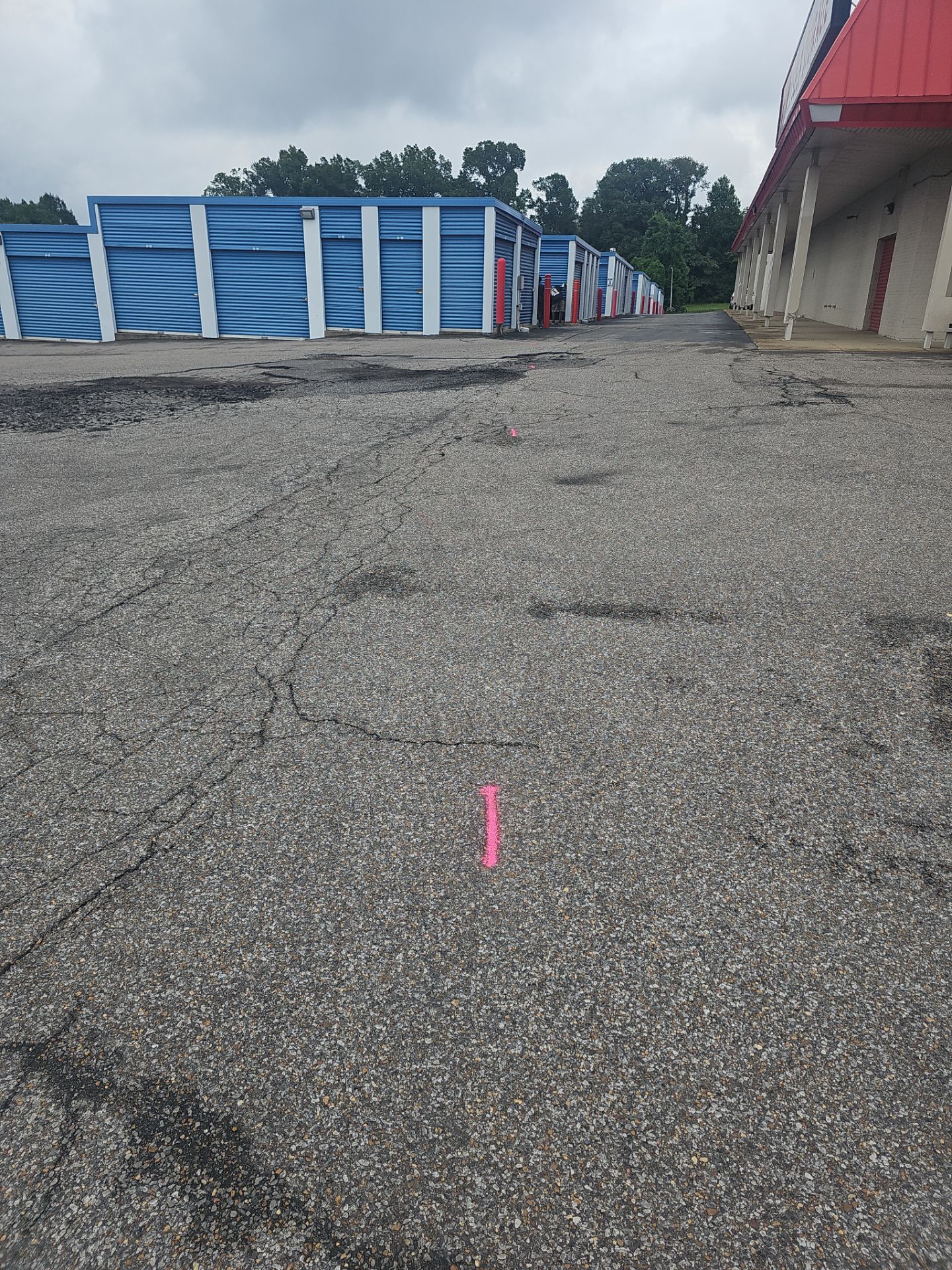 GPR Investigation on sink hole by Alsip Locating Service, LLC