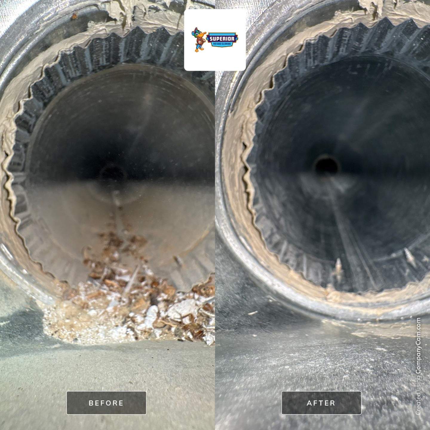 Air Duct Cleaning With a Vacuum in Sewickley, PA  by Superior Air Duct Cleaning