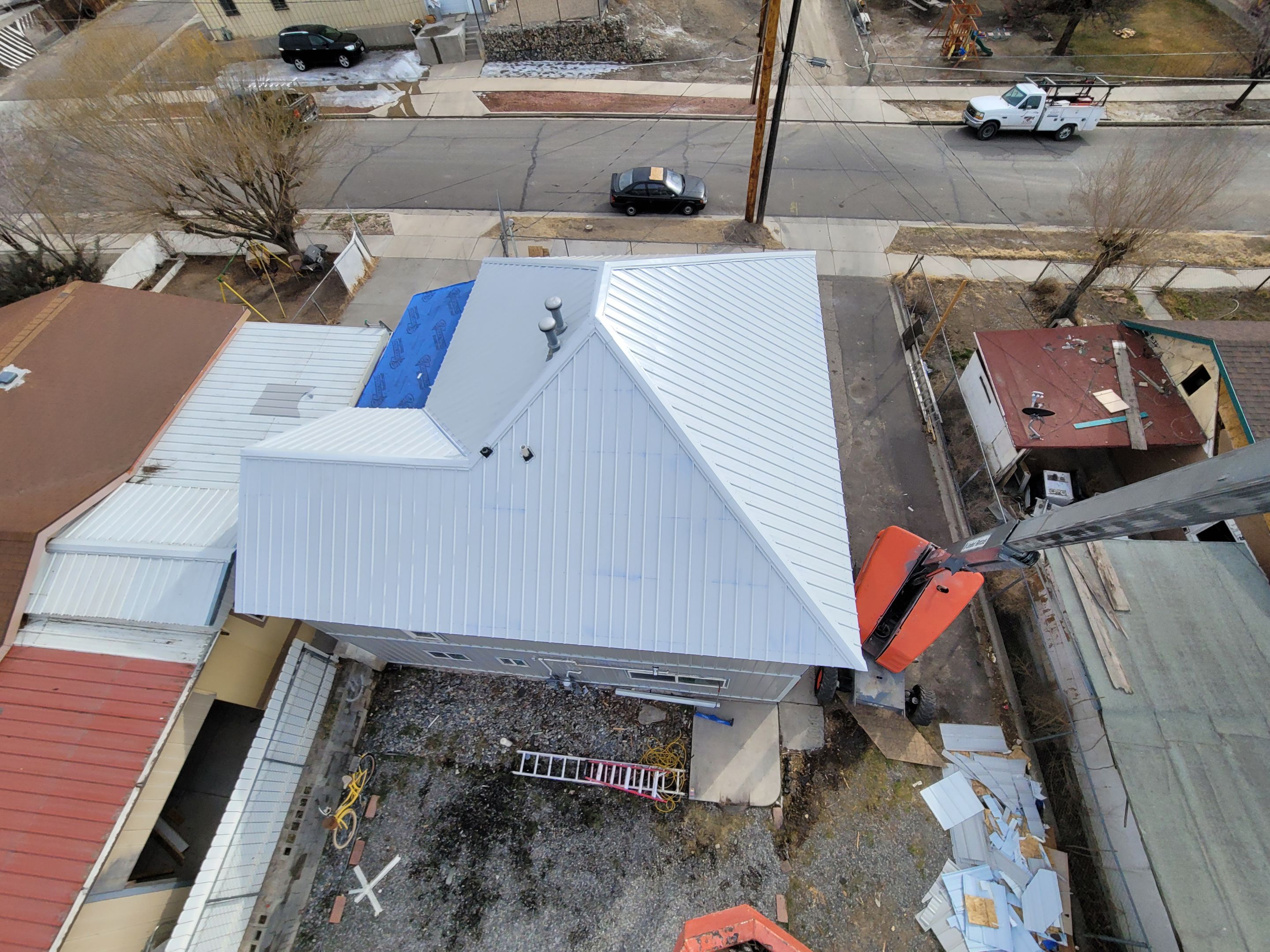 Residential Roofing Installation using Delta Metals by Bros Roofing