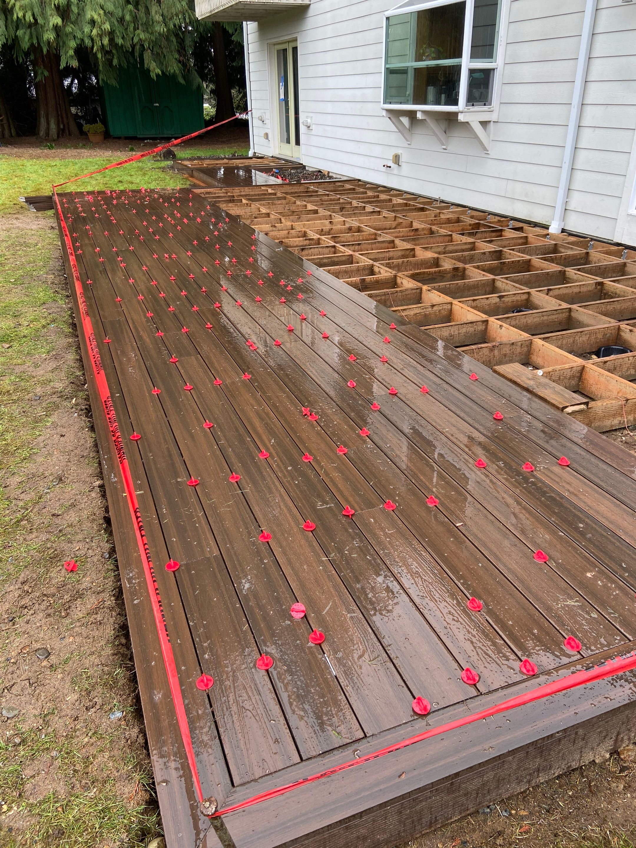 Daniel | Back Deck Installation  by Jireh Asphalt & Concrete Inc 