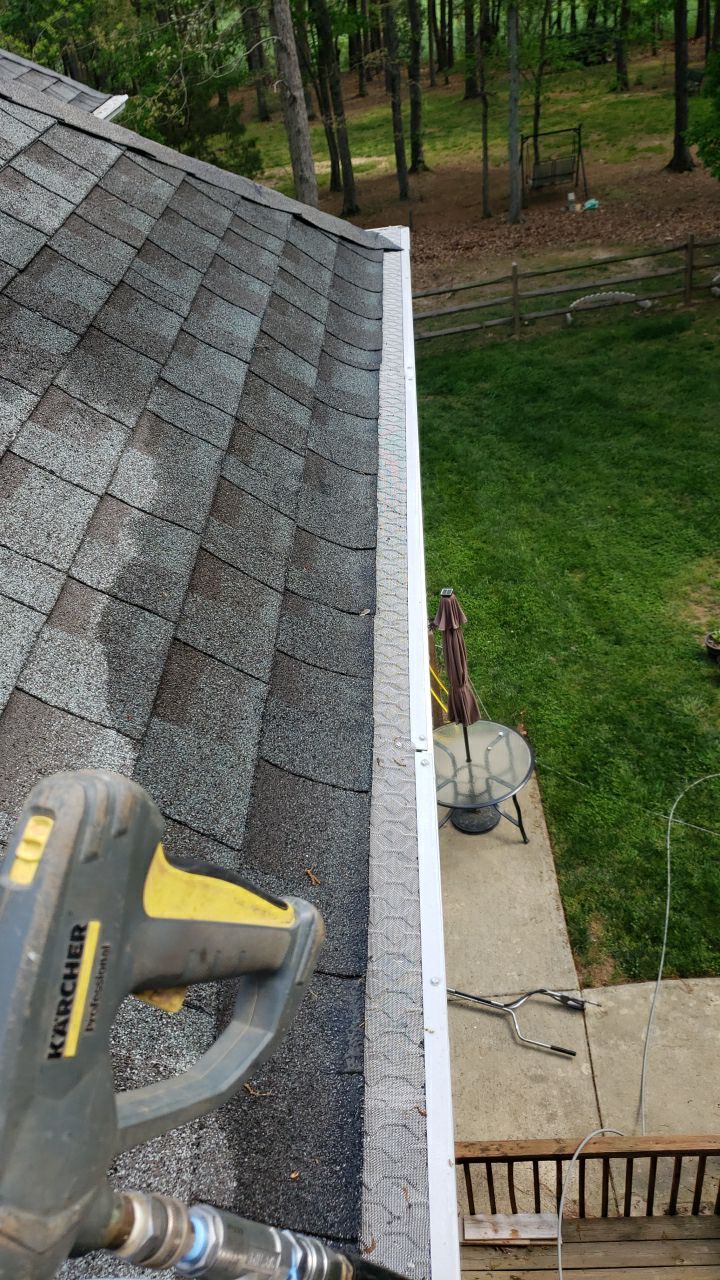 House Wash using cleaner by G&H Home Tech Pros LLC