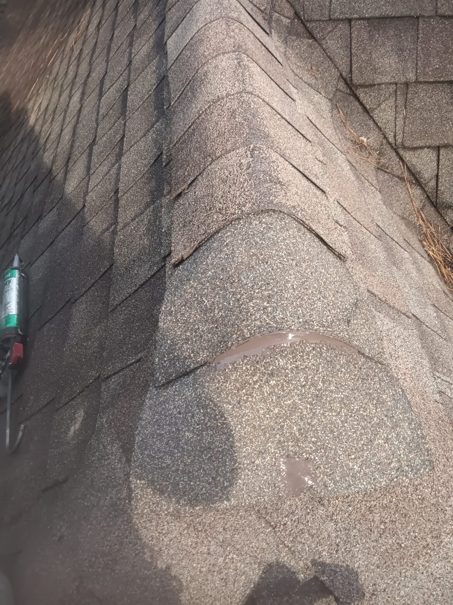 Hail Damage using Owen's Corning Duration (Lifetime) Shingles by Roof Repair Company