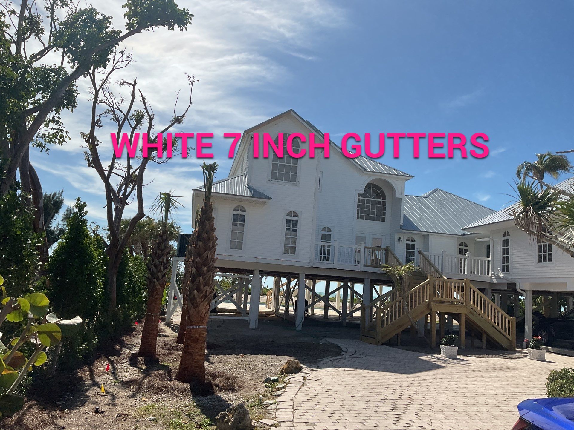 Downspout Installation using Downspout Extension in Sanibel FL by Gutter Professors