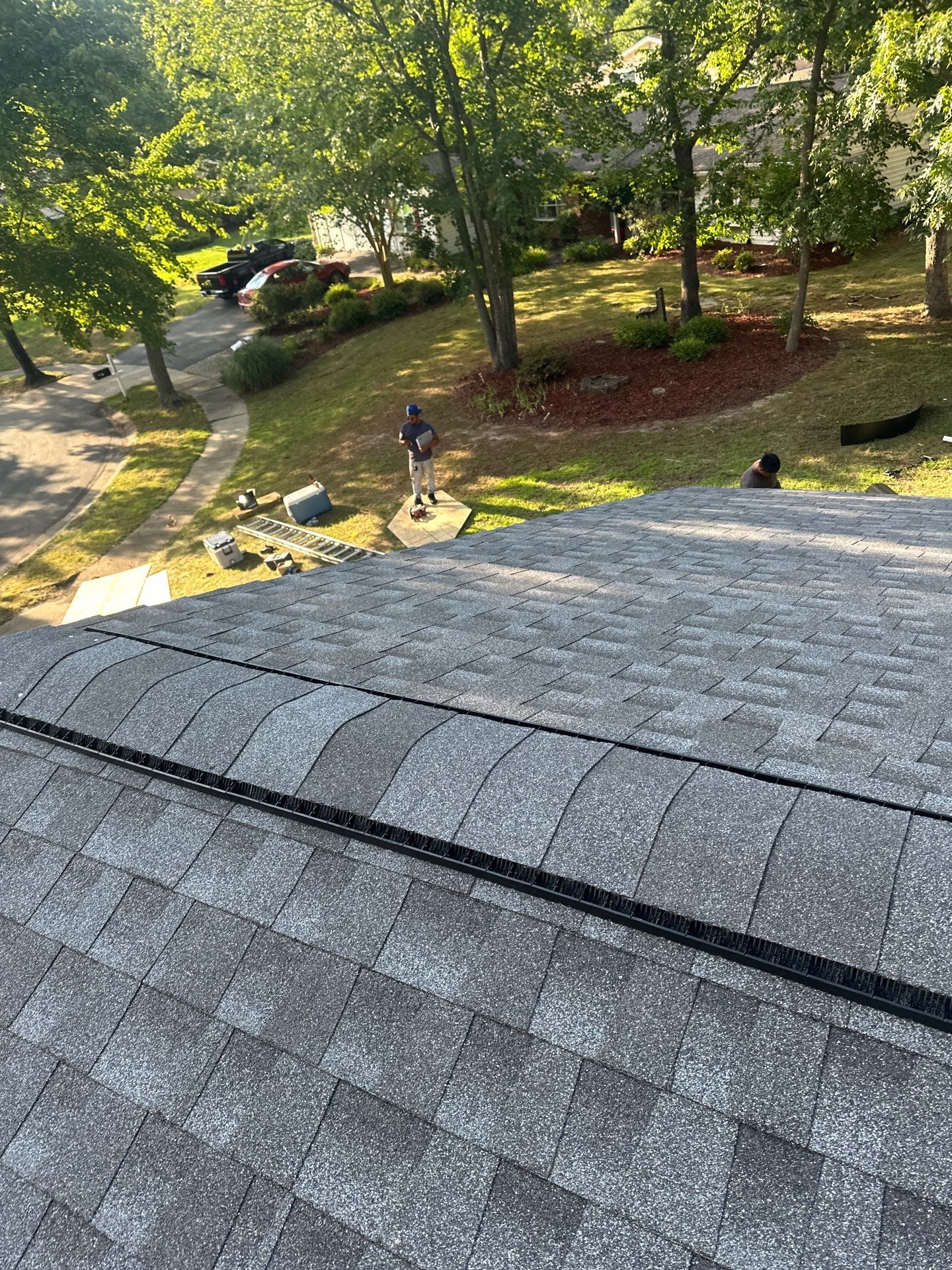 Roof Installation using GAF Timberline HDZ by ExteriorPros