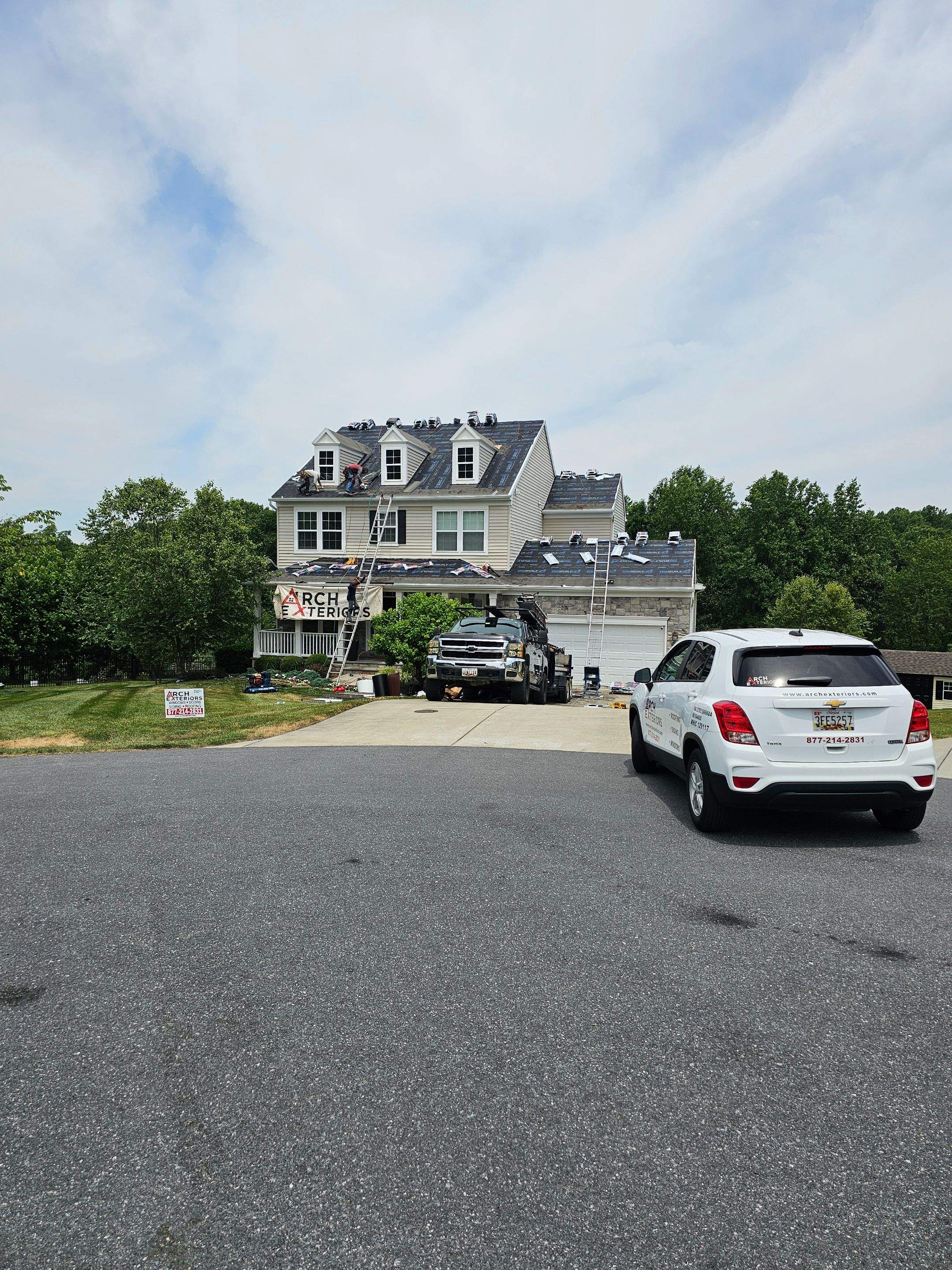 Roof Replacement in New Market, MD by ARCH Exteriors 