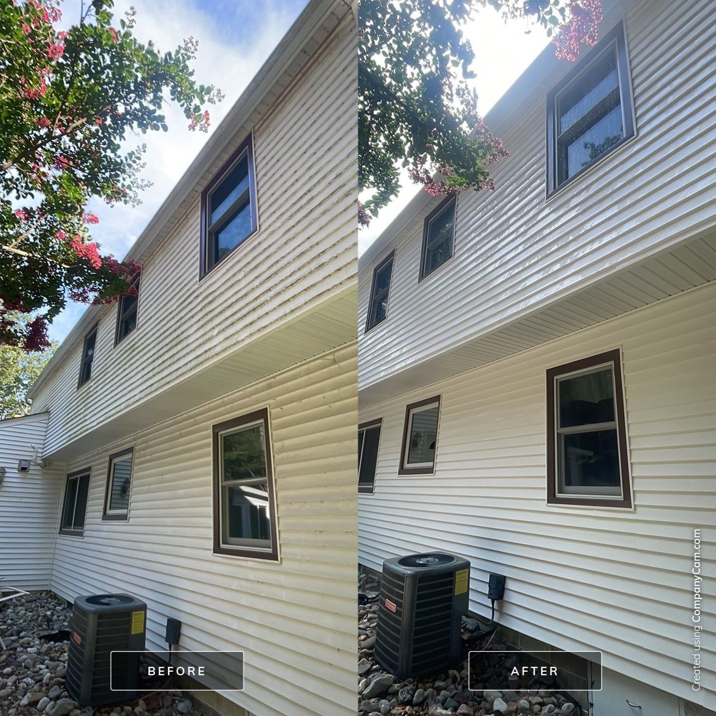 Fire Place Wash & House Wash by SJ Exterior