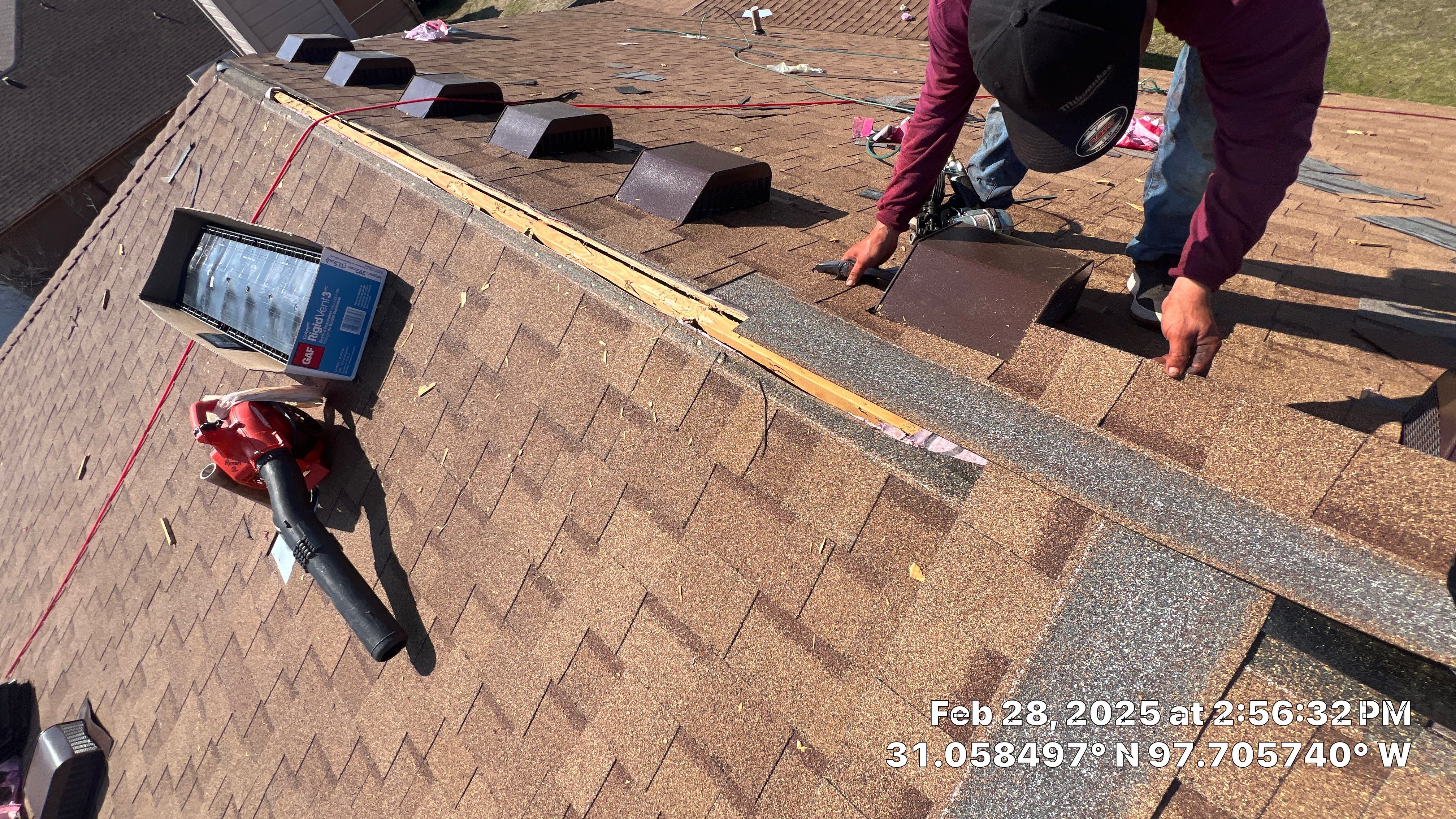 Residential Roof Replacement and Ventilation Upgrade in Killeen, Texas by Caliber Restoration LLC