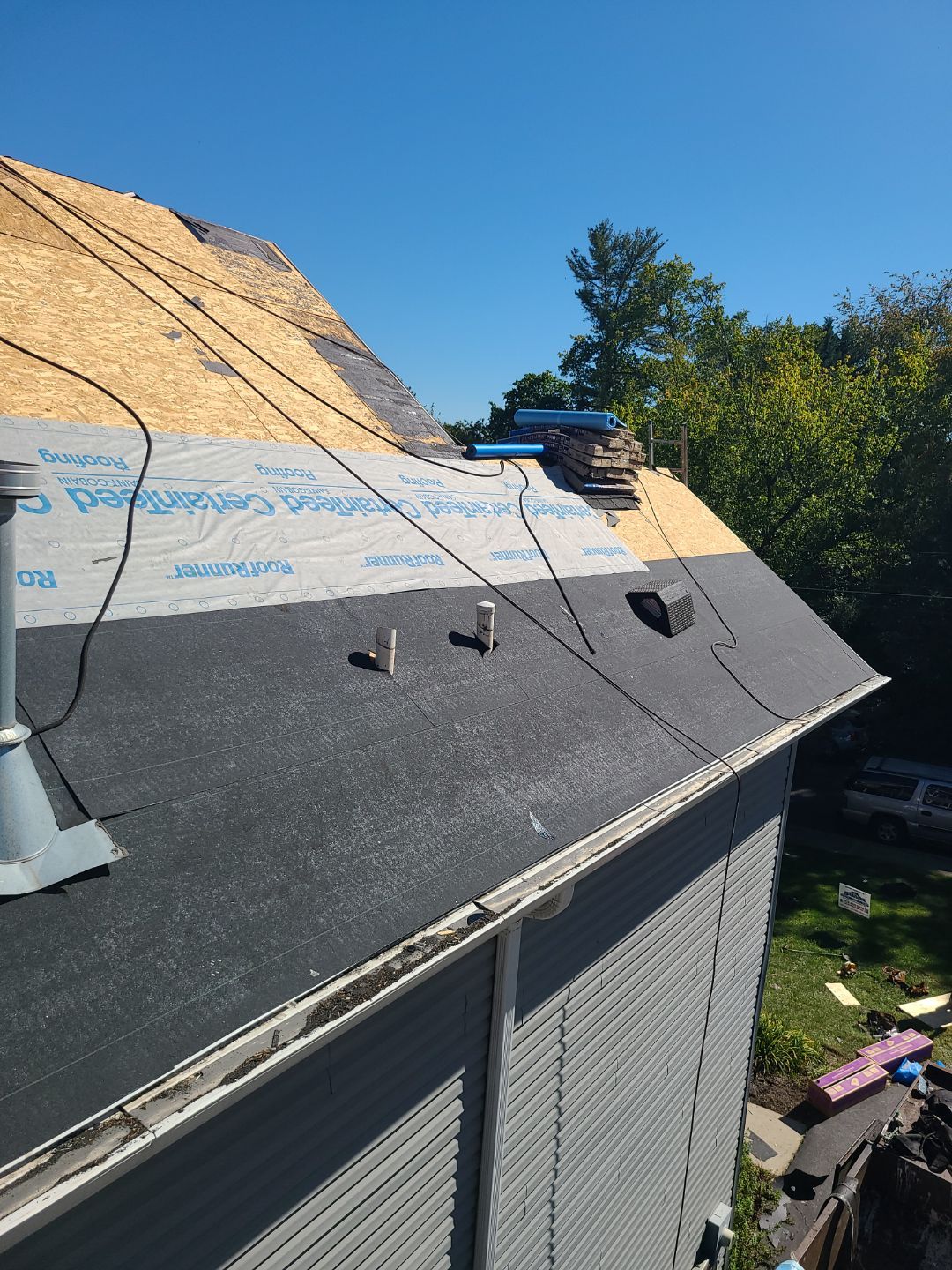 Falls Church: Residential Roof Replacement with CertainTeed Landmark Pro in Max Def Colonial Slate by RM Banning, Inc.
