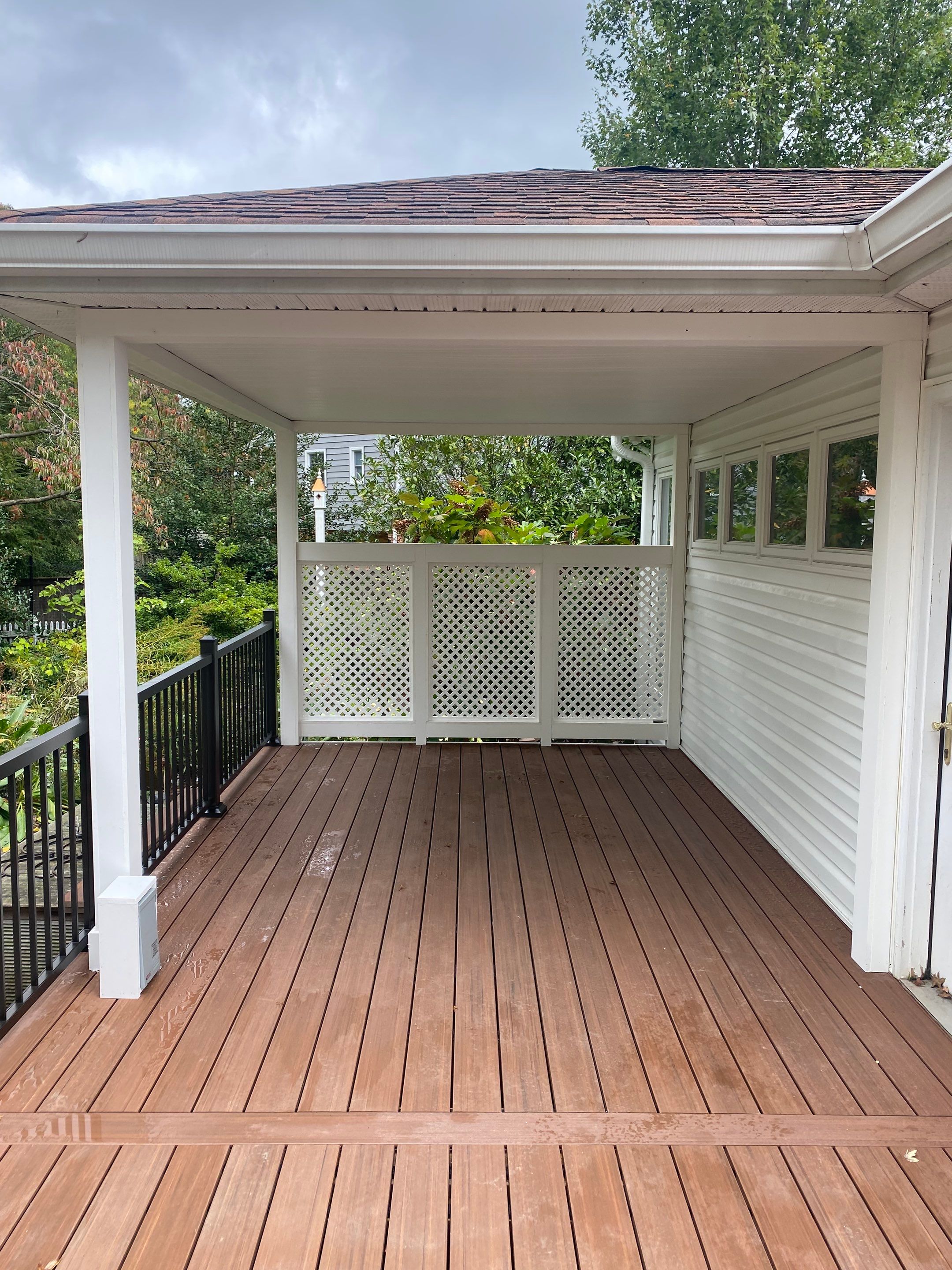 Deck Transformation using Timbertech & Azek by The Smet Companies, LLC