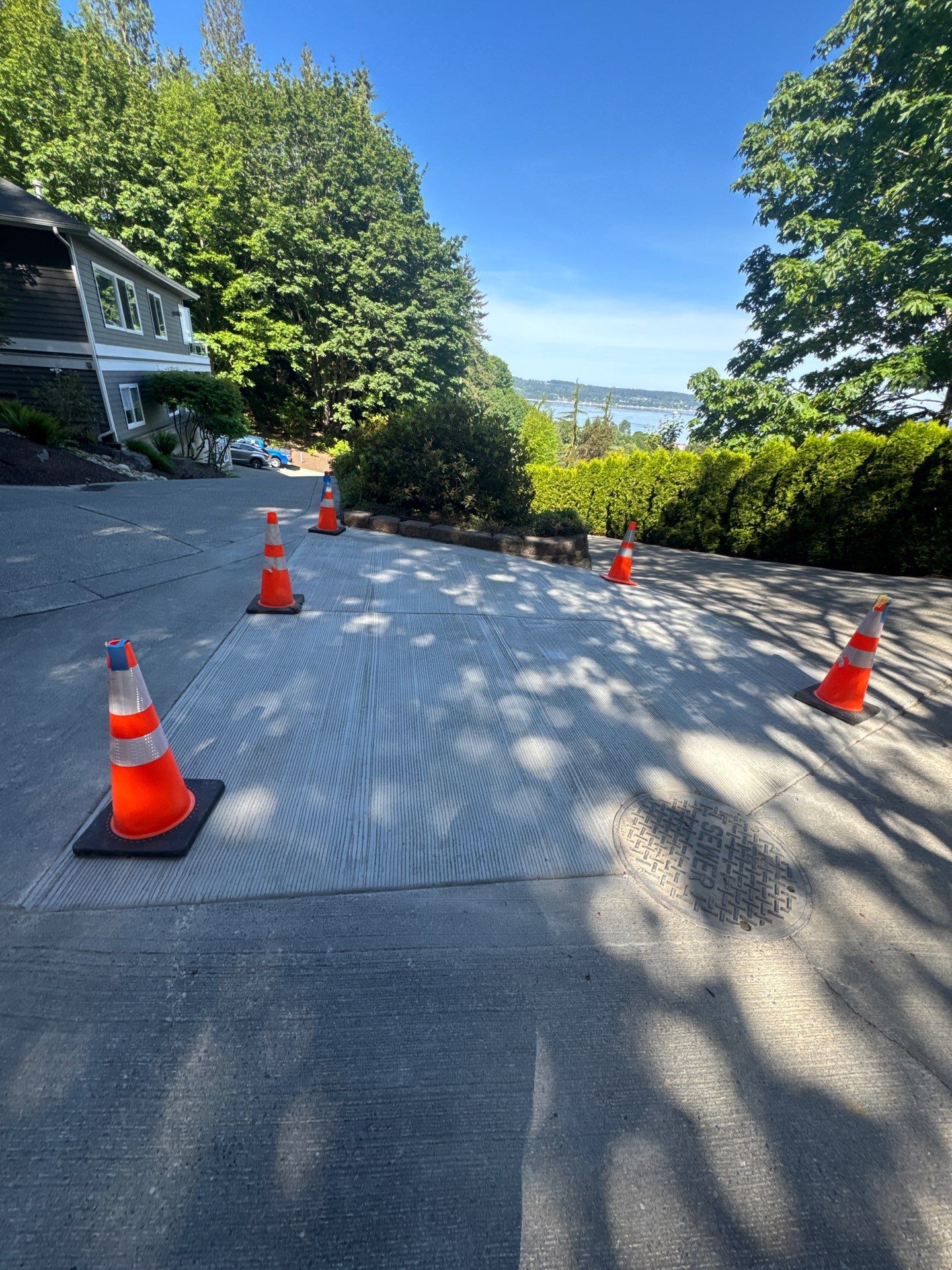 Concrete Driveway Patch Repair | Mukilteo  by Jireh Asphalt & Concrete Inc 