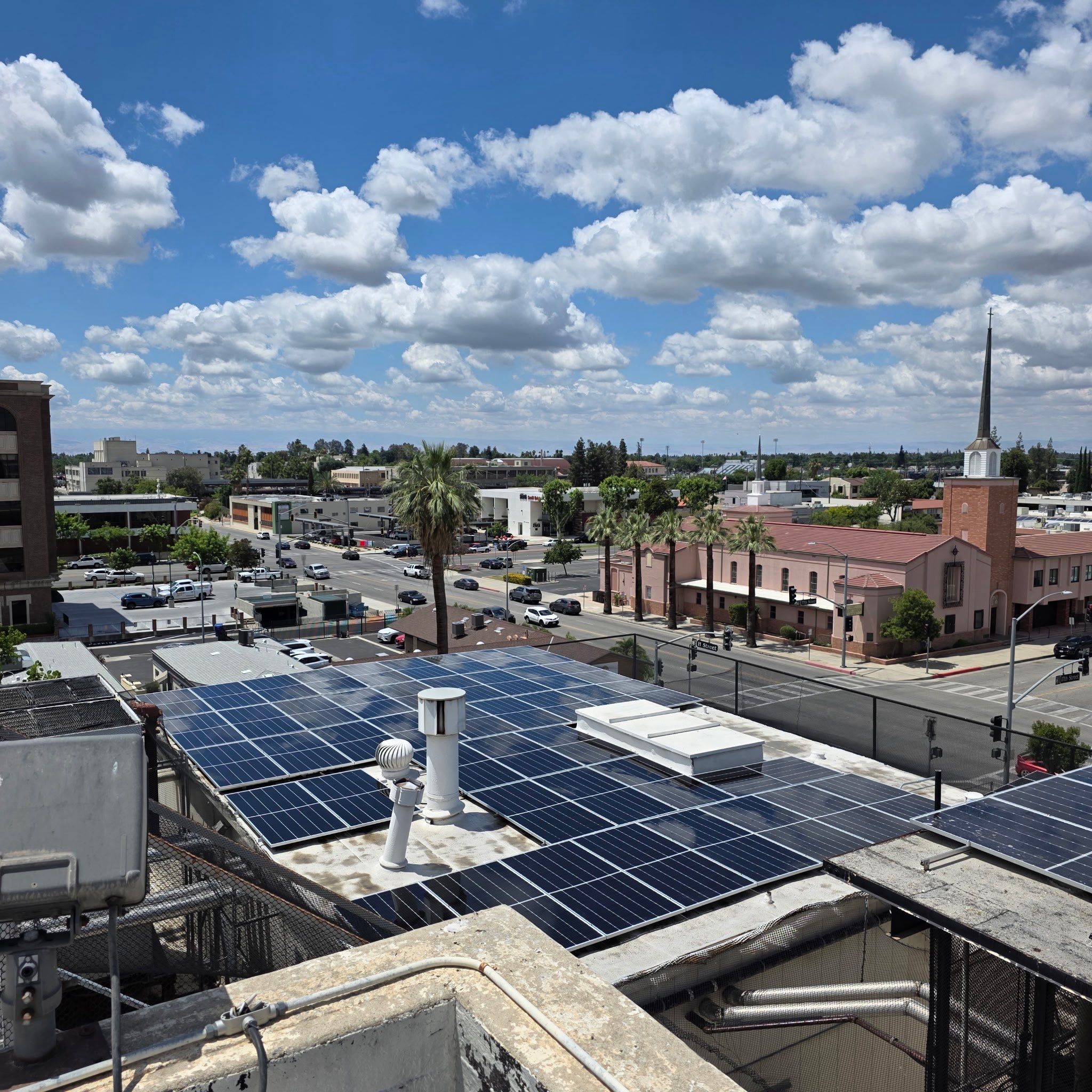 Commercial Solar Panel Cleaning by Palm Coast Solar Cleaning