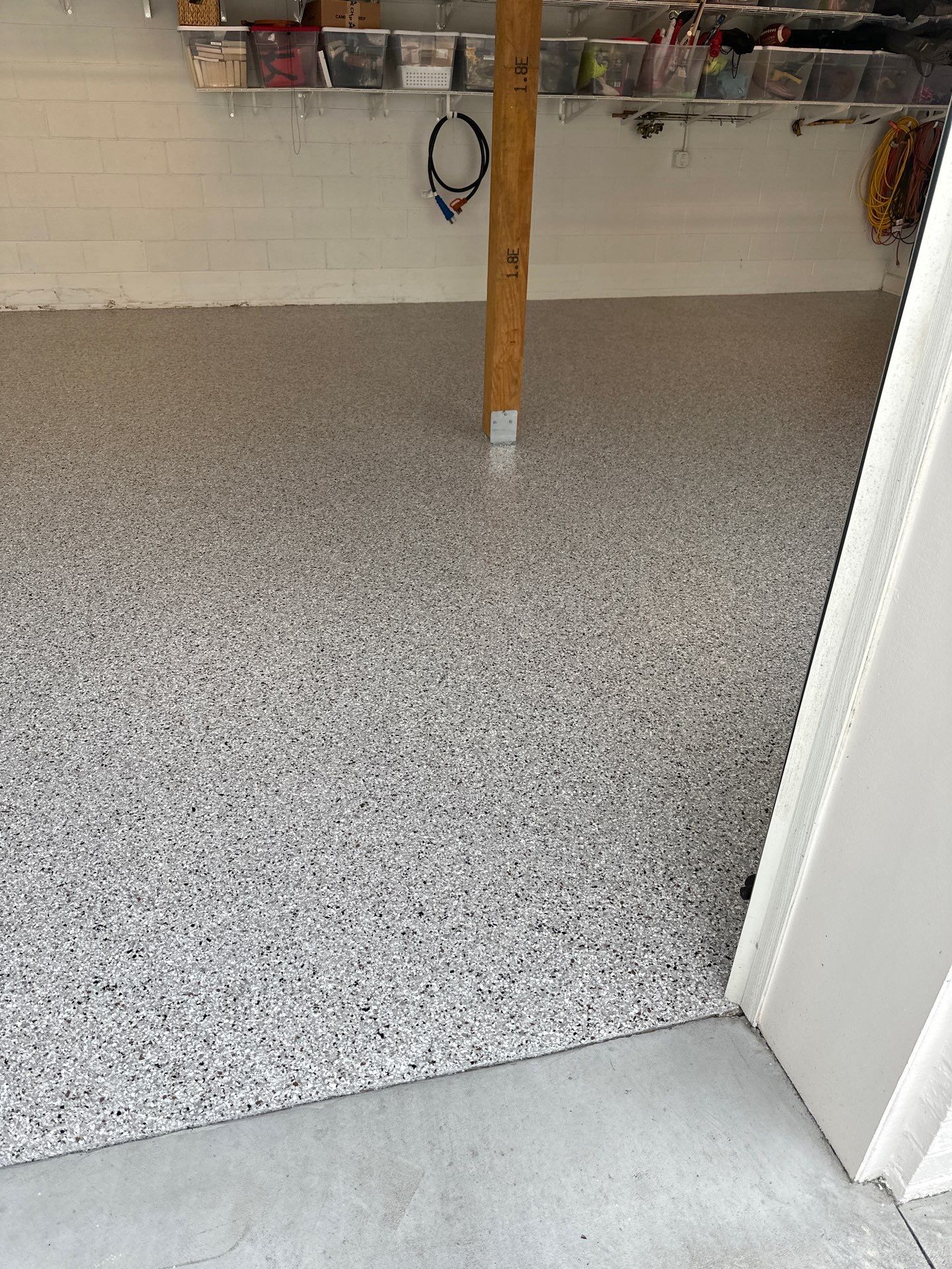 Garage Floor Coating using Coyote by My Garage Floor Guys