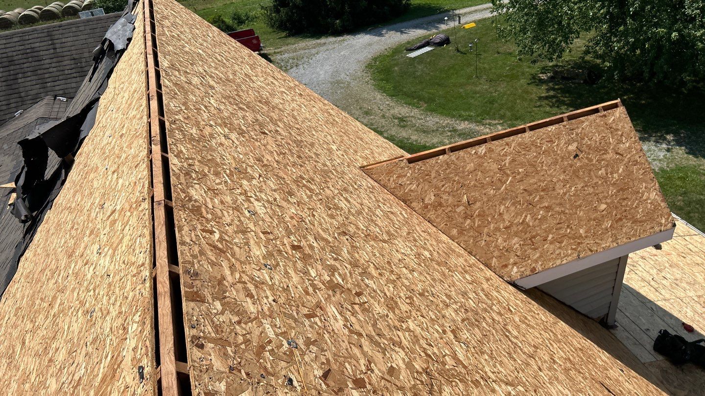Residential Roofing Installation using ProVia Ironstone Slate Metal Roofing by RoofX 