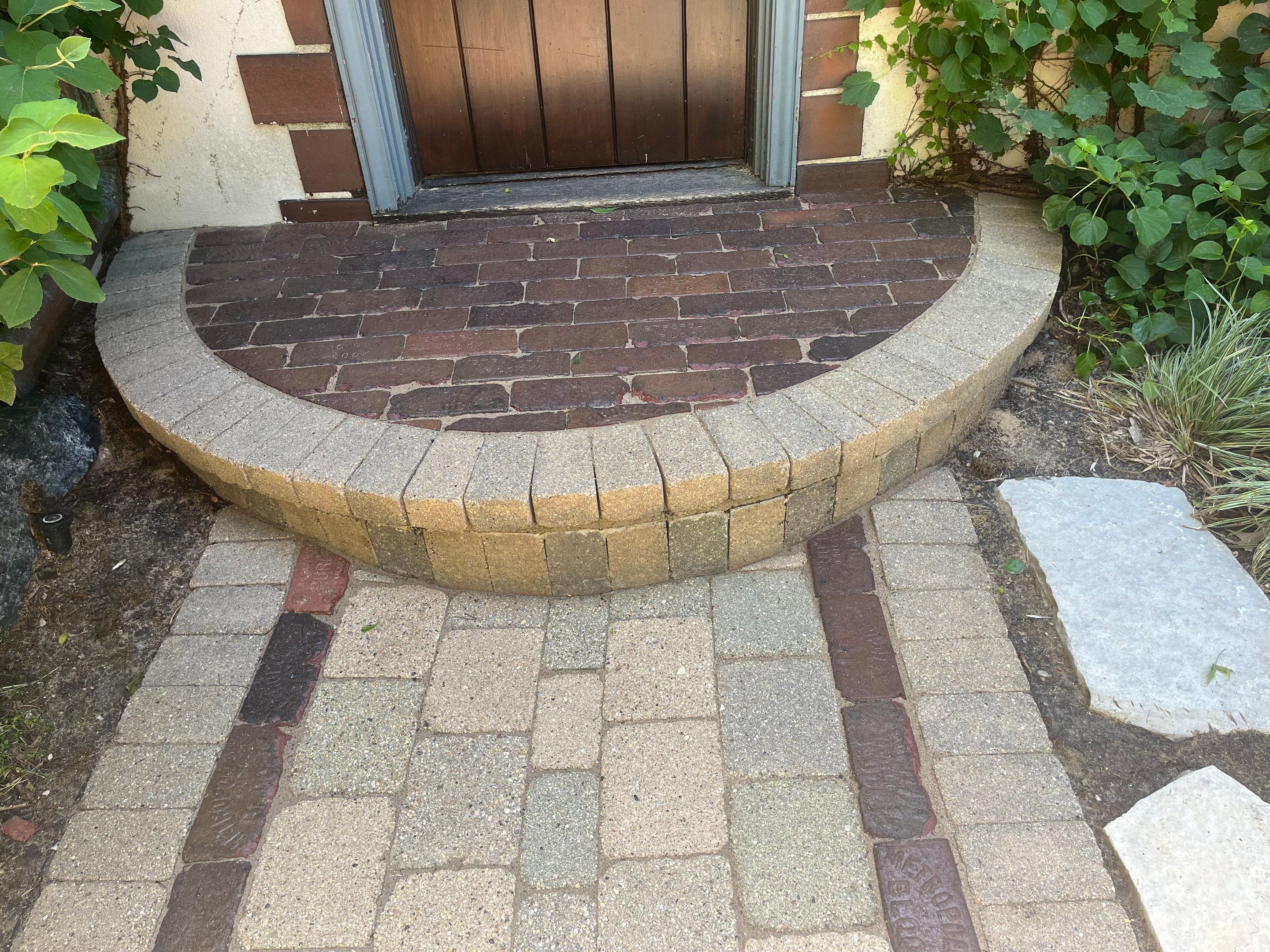 Glencoe, IL brick paver clean sand seal, repair, and reseal by Northern Power Washing LLC.