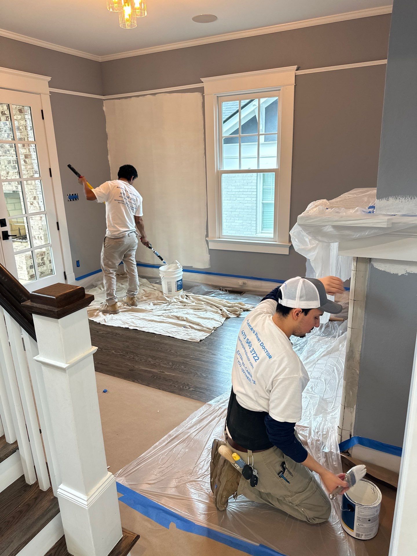 From Neutral to New Beginnings: A Bright Interior Transformation by Atlanta's Paint Doctor