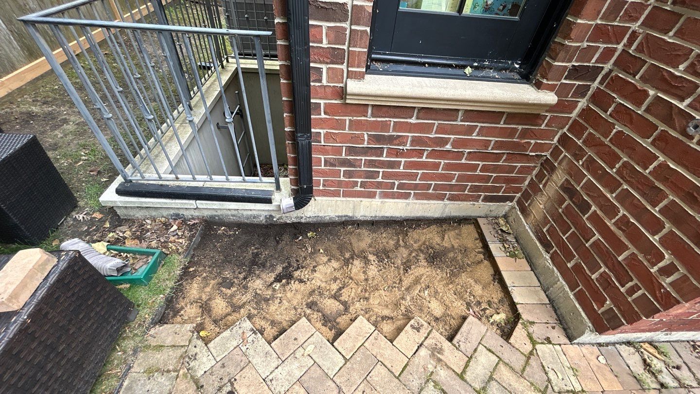brick paver repair  using Structure bond Techniseal by Northern Power Washing LLC.