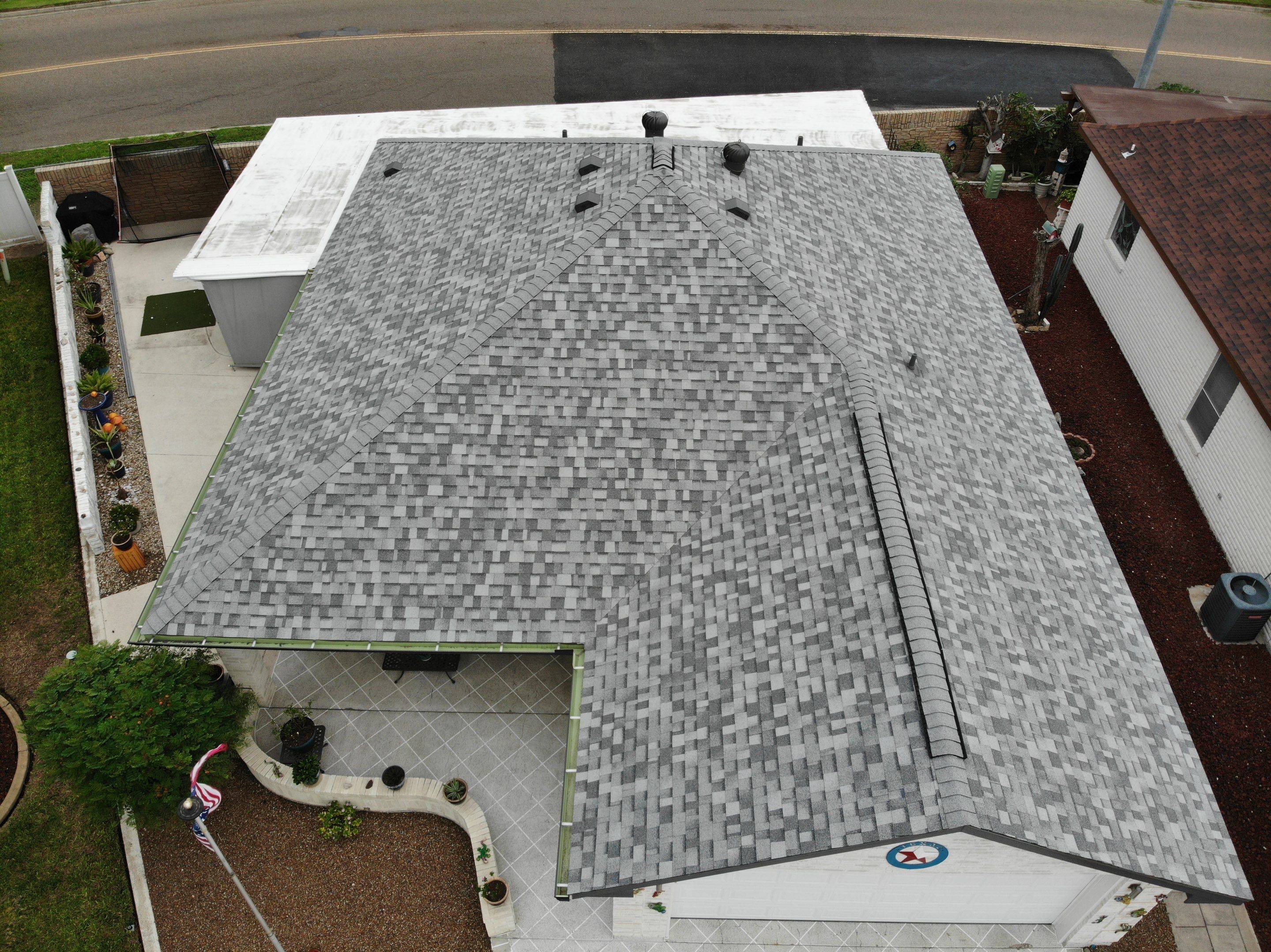 Mission Roof Project  by Bison Roofing  