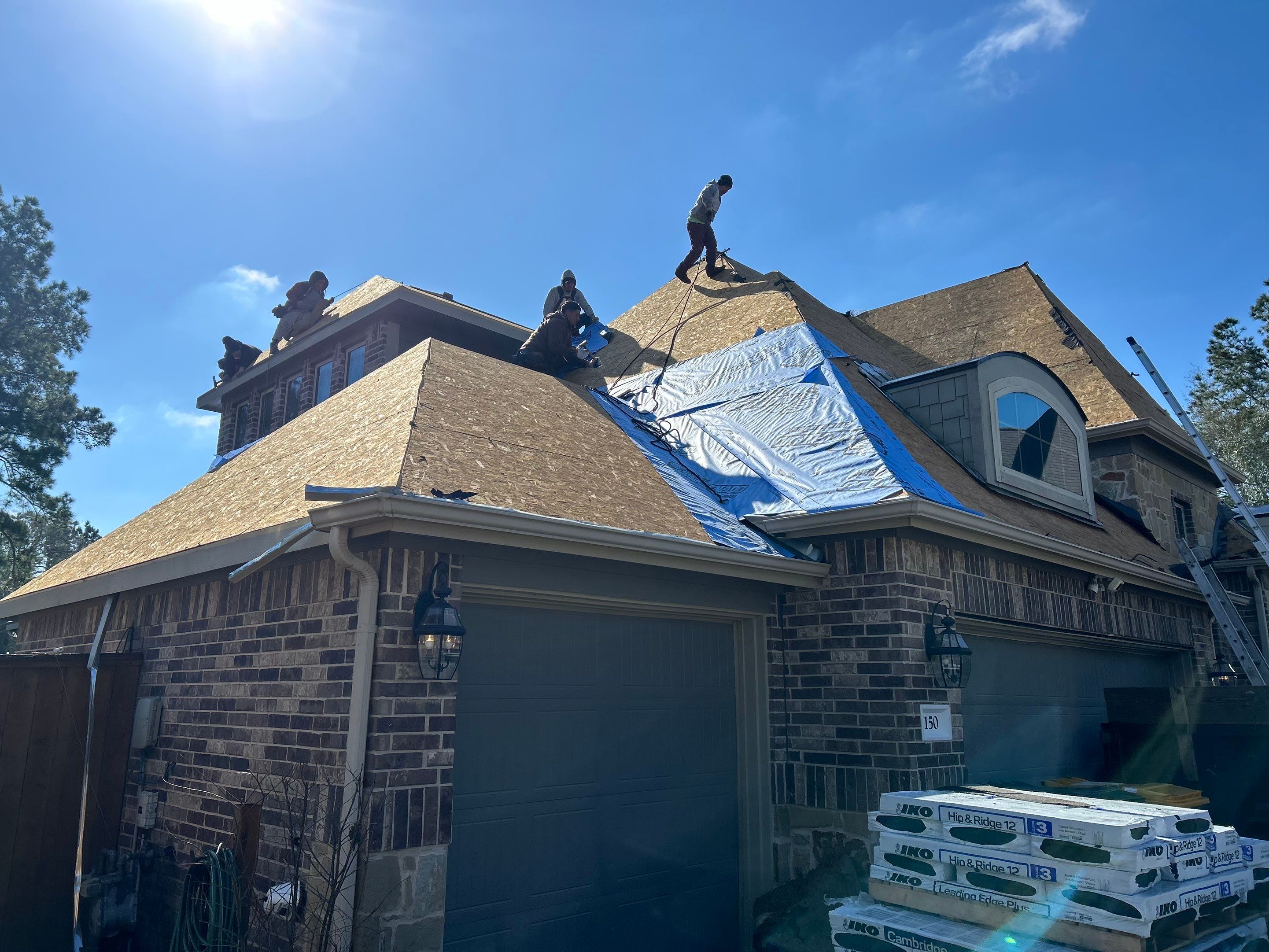 Residential Roof Replacement using IKO Cambridge Lifetime Shingle by Elite Roofing LLC