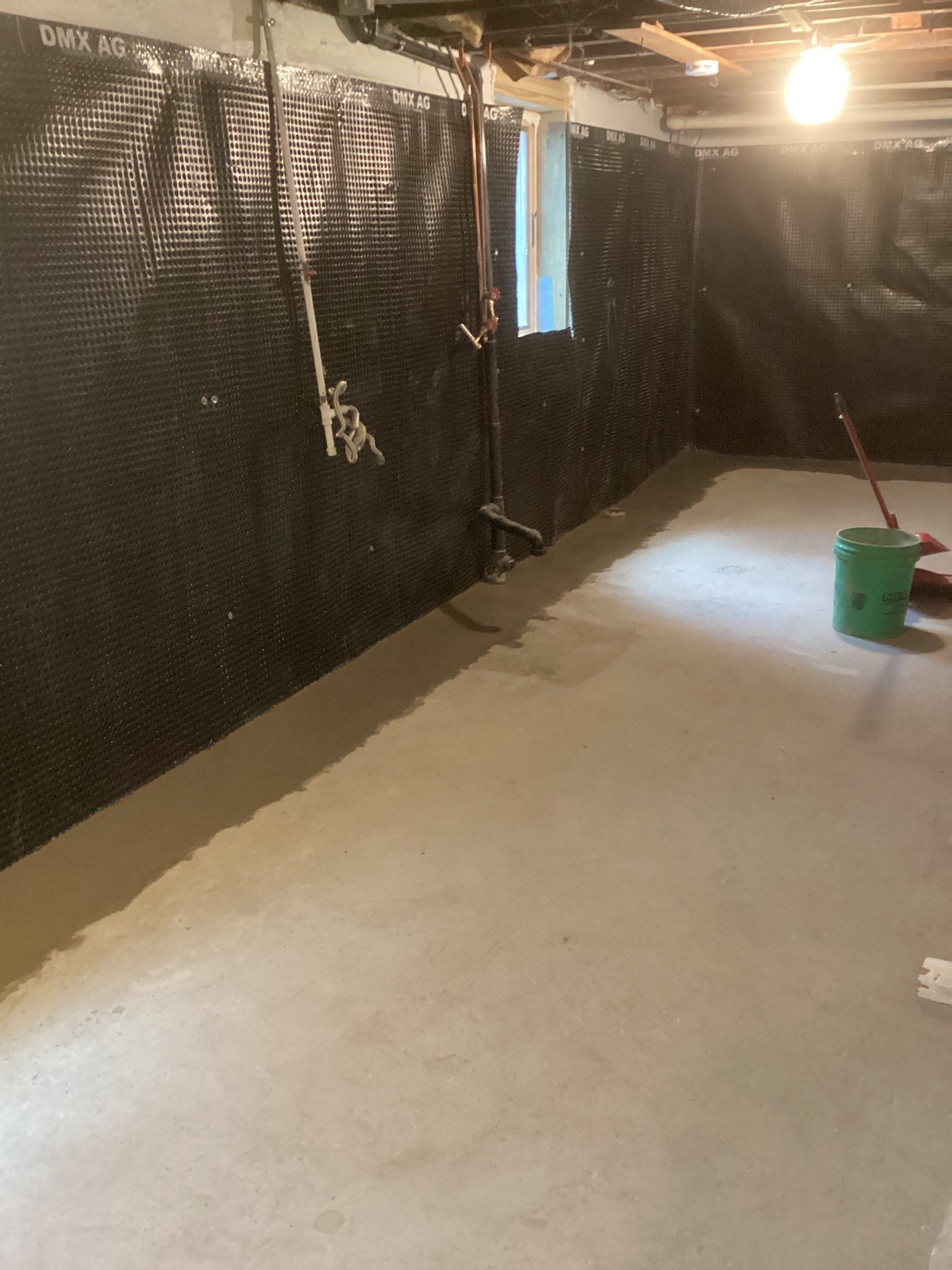 Interior Basement Waterproofing in NE MPLS by Waterproofing Northeast