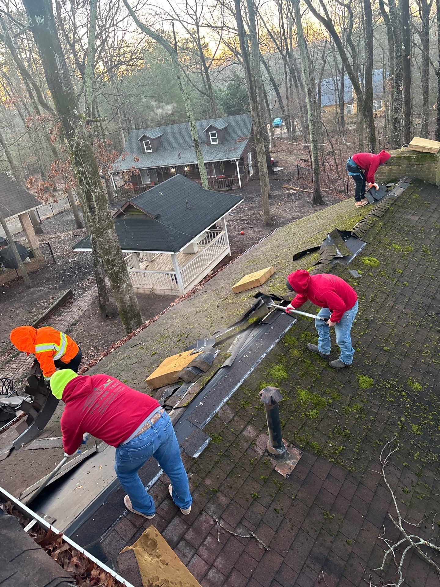Roof replacement by Deerfield Roofing LLC