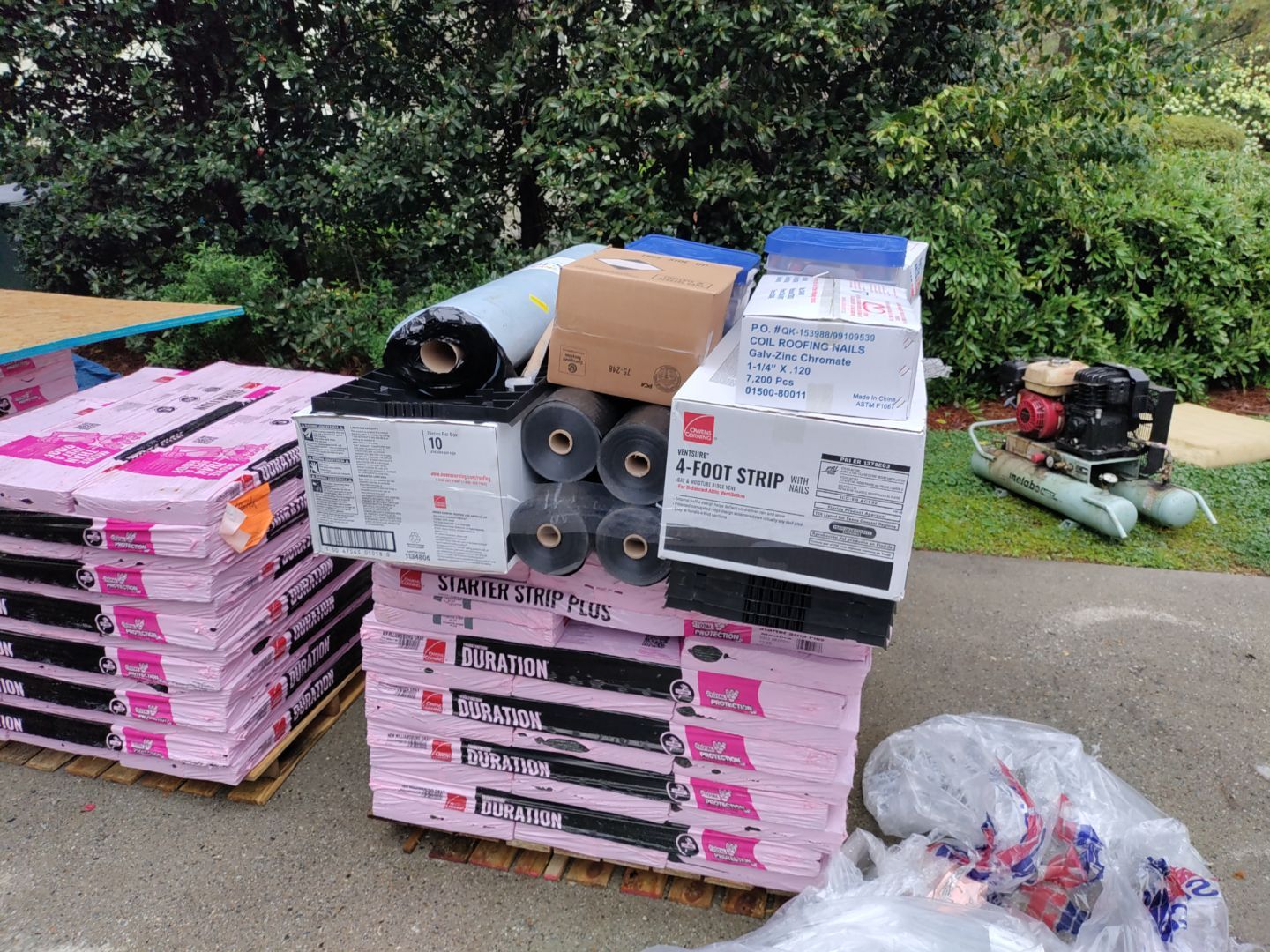 Residential Roofing Installation using Owens Corning by Inspector Roofing and Restoration