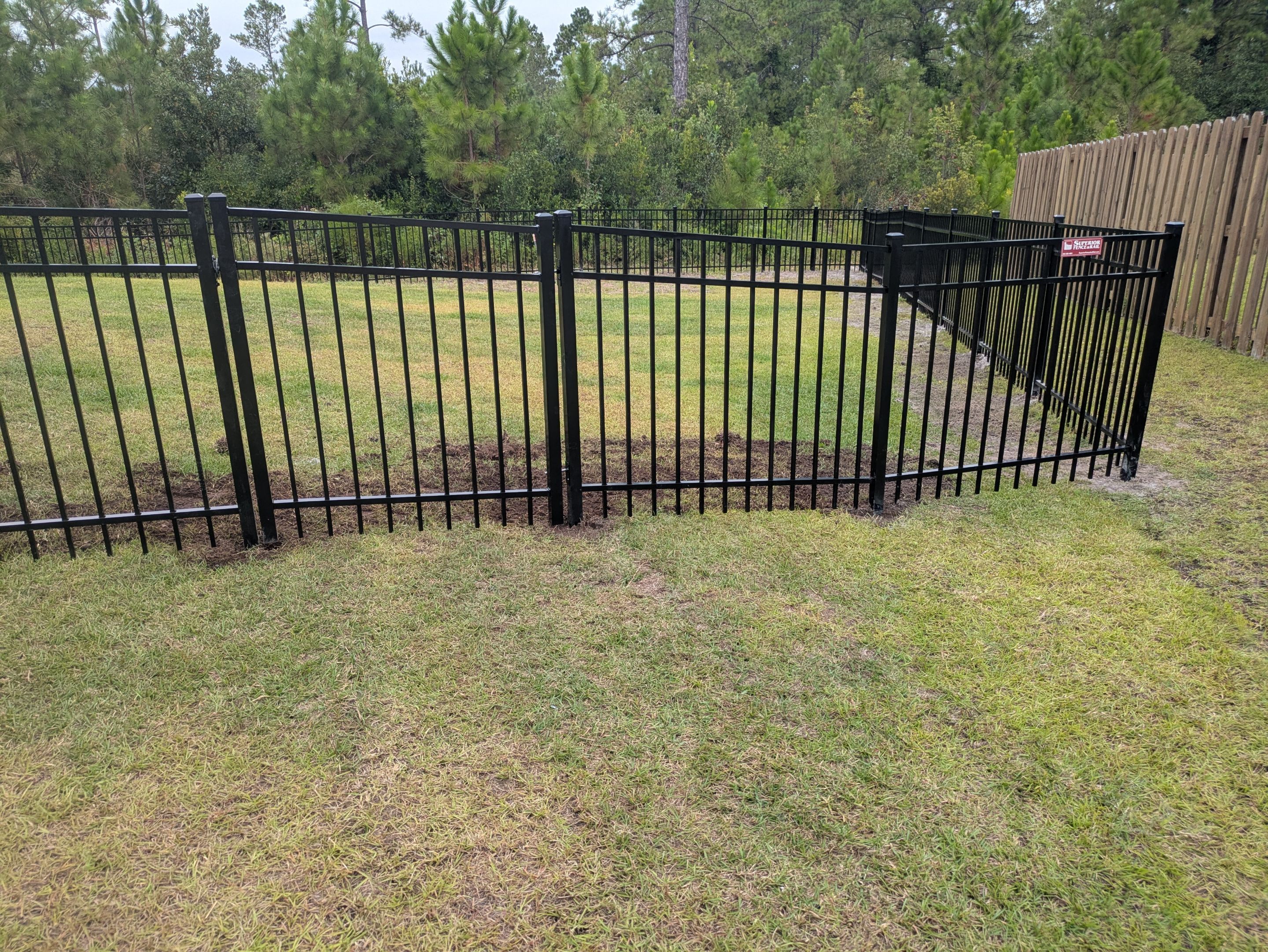 Sterling Aluminum Project in Sneads Ferry by Superior Fence and Rail