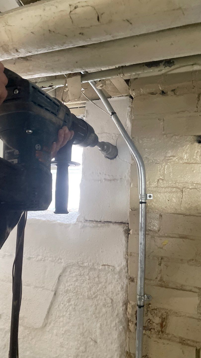 Interior Drain Tile & Wall Drainage in Northeast Minneapolis by Waterproofing Northeast
